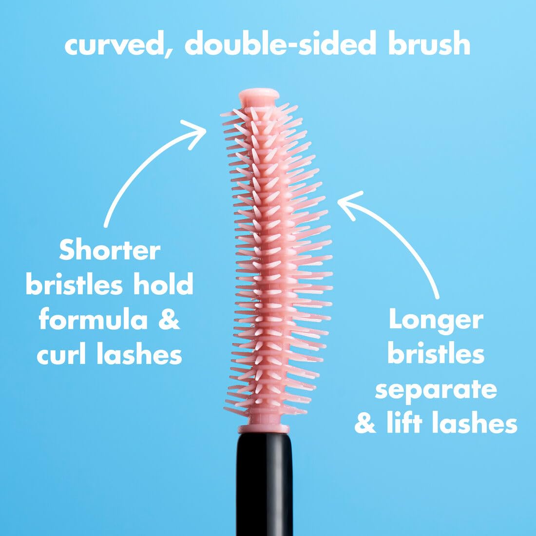 e.l.f. Lash 'N Roll Mascara, Curling Mascara For Visibly Lifted Lashes, Lifts & Separates Lashes. Long-Lasting Formula, Vegan & Cruelty-Free, Black Halalzen