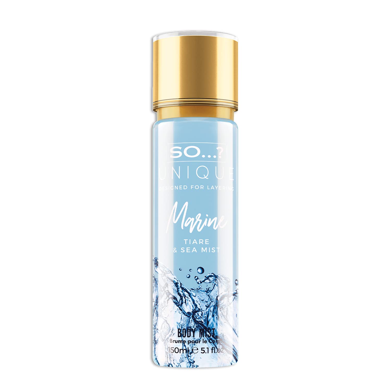 So…? Unique Womens White Blossom Body Mist Fragrance Spray 150ml Halalzen