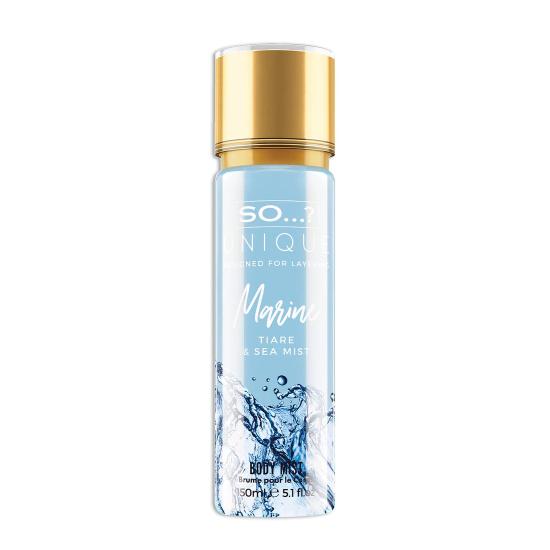 So…? Unique Womens White Blossom Body Mist Fragrance Spray 150ml Halalzen
