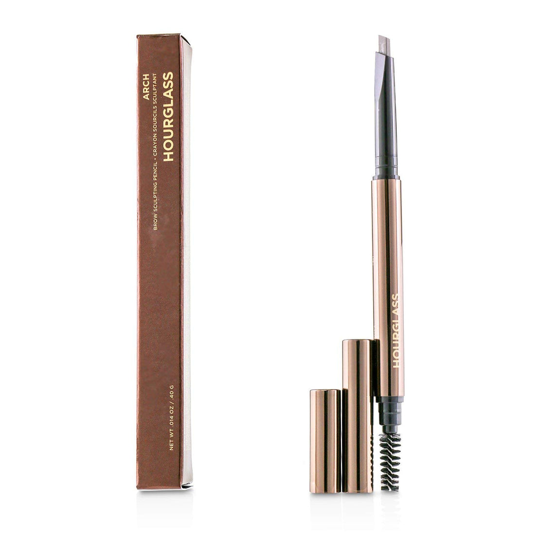 Hourglass Arch Brow Sculpting Pencil.Mechanical Eyebrow Pencil for Shaping and Filling.