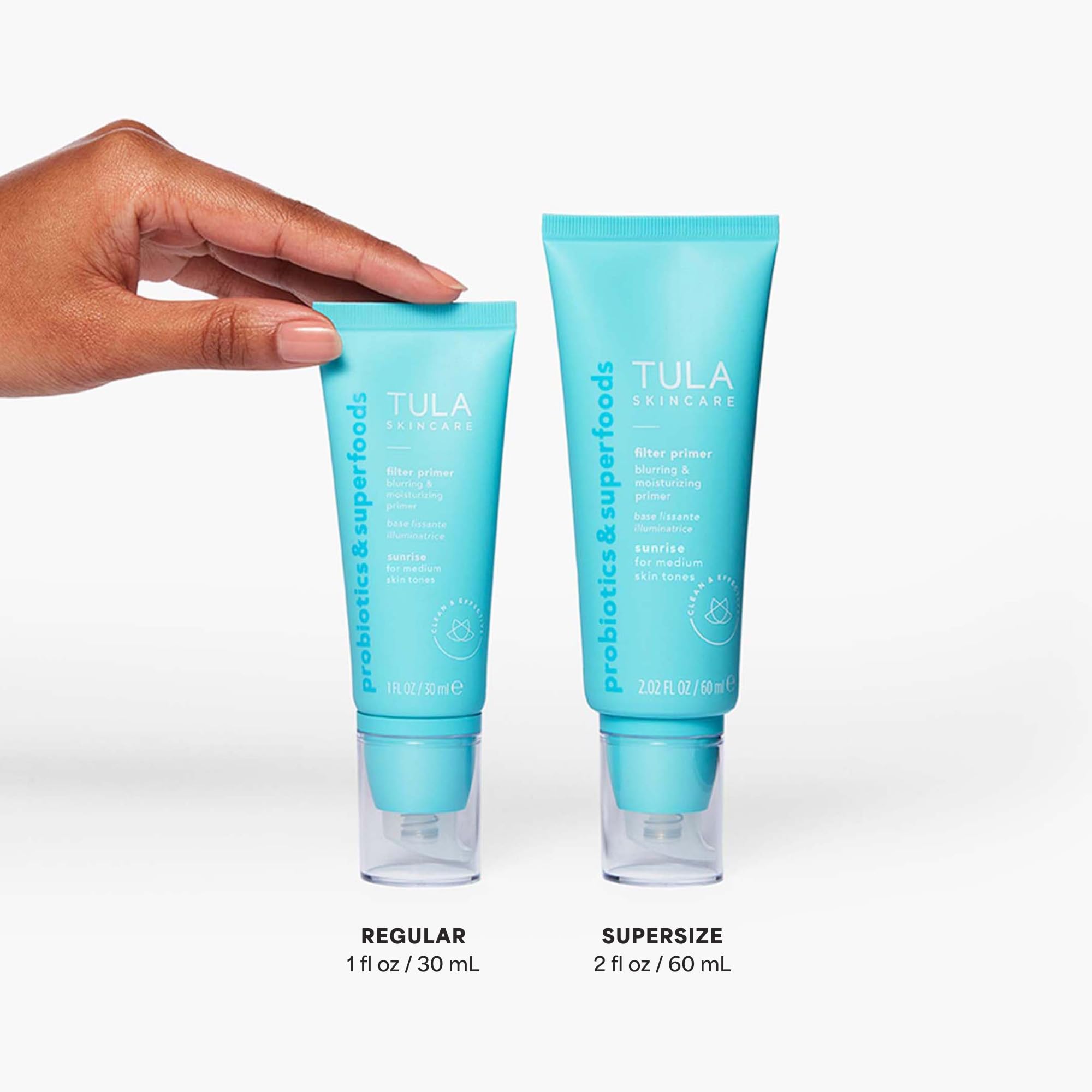 TULA Skin Care Face Filter Blurring and Moisturizing Primer - Evens the Appearance of Skin Tone & Redness, Hydrates & Improves Makeup Wear Halalzen