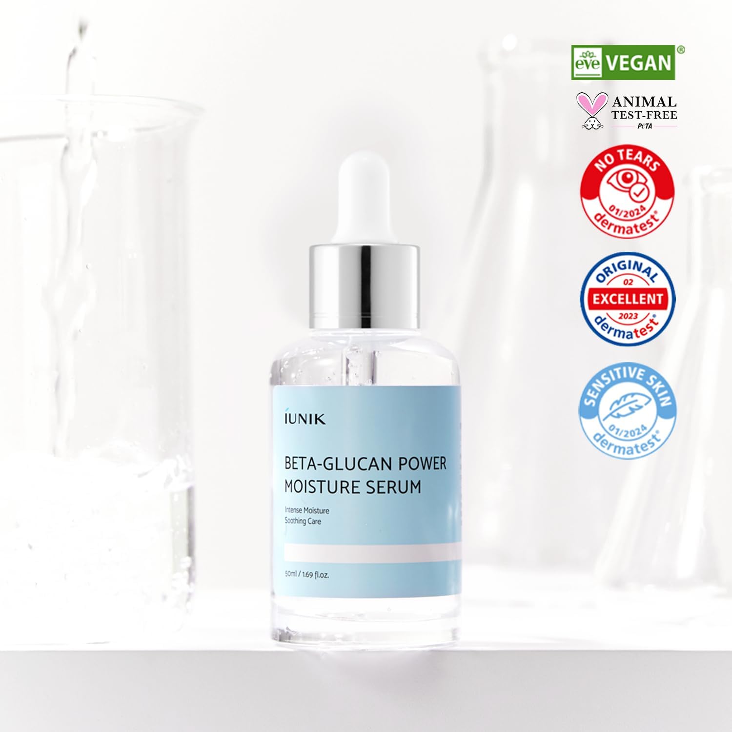 IUNIK Beta Glucan Power Moisture Serum (50 ml) Halalzen