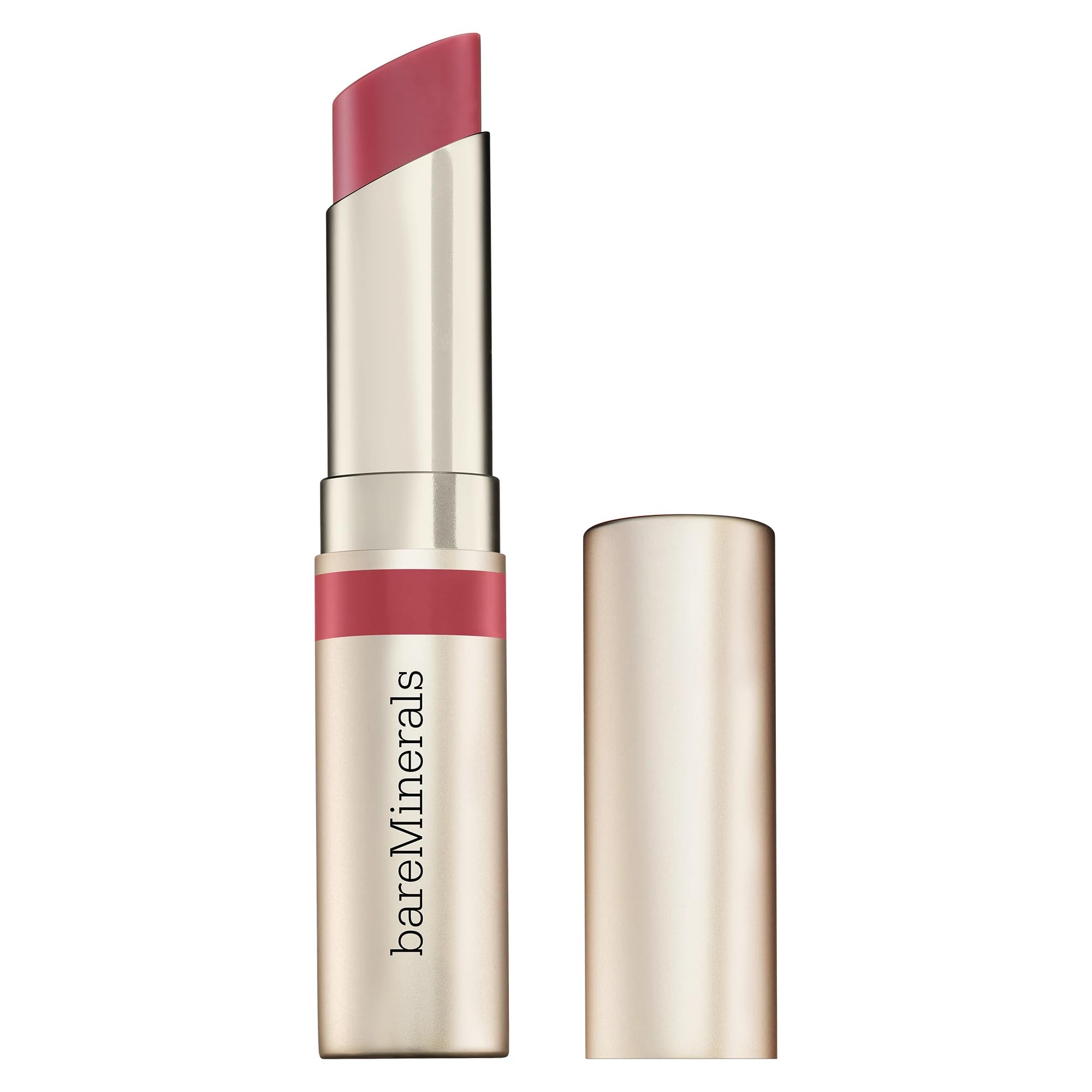 bareMinerals Dewy Lip Gloss-Balm - Hydrating Lip Gloss + Tinted Lip Balm Hybrid, Shine Finish + 24HR Hydration, For Soft + Smooth Lips, Non-Sticky, Vegan Halalzen