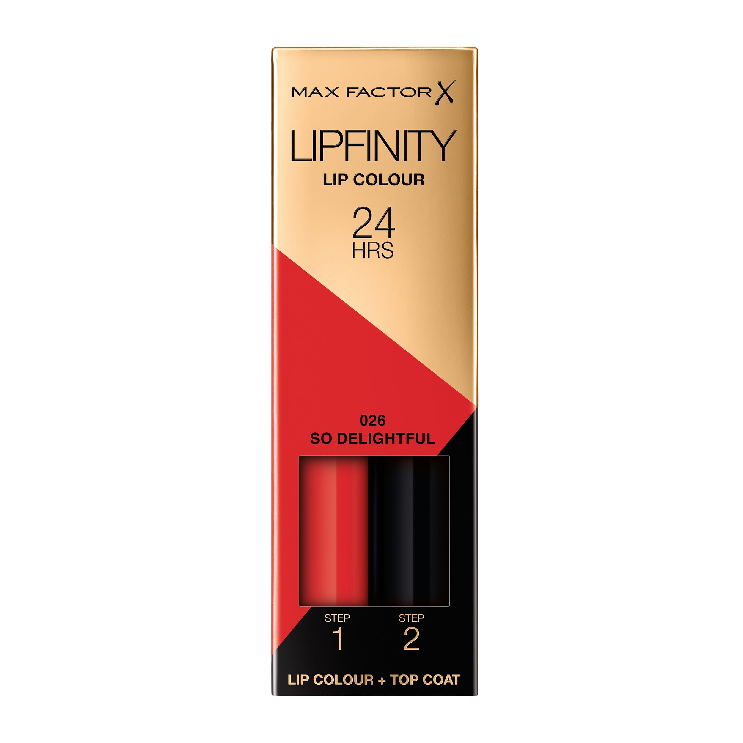 Max Factor Lipfinity Long-Lasting Two Step Lipstick - 016 Glowing Pink, 4.2g Halalzen