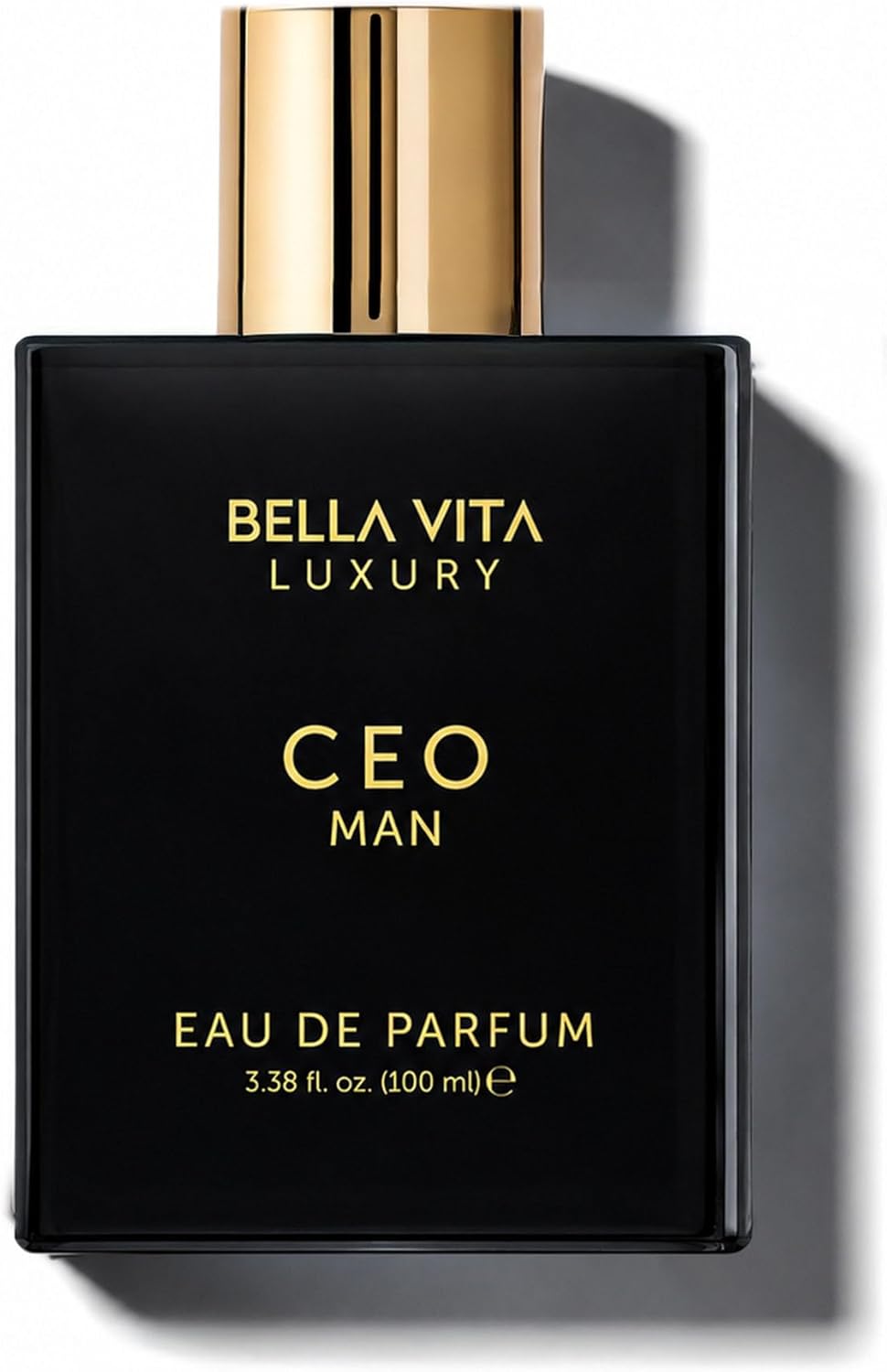 Bellavita Luxury CEO MAN Eau de Parfum | 100 ml (3.4 fl.oz.) | Perfume for Men | Mandarin, Lemon, Lavender, and Vetiver Notes | Long Lasting Men's Fragrance