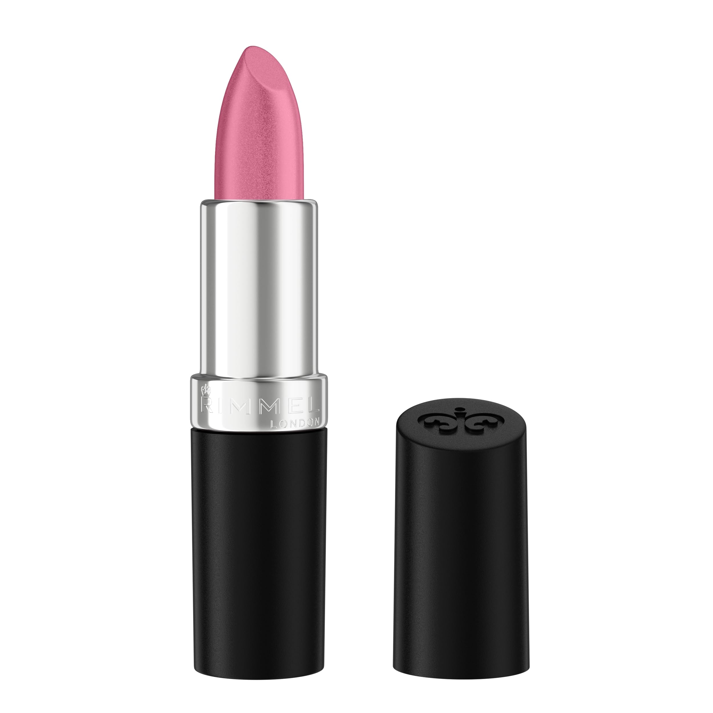 Rimmel Lasting Finish Lipstick 206 Pink-Key-Promise, Creamy Satin Finish, Long Lasting 8 HR Wear, Comfortable Formula, Rich Pigment Halalzen