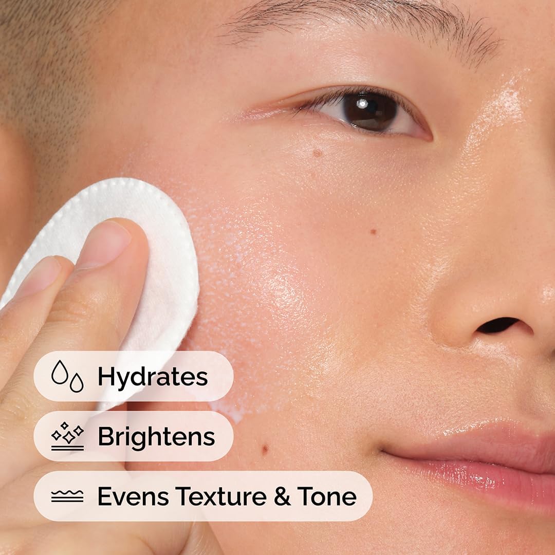 The Ordinary Saccharomyces Ferment 30% Milky Toner, Exfoliating and Hydrating Toner for Smoother, Brighter Skin, 100ml
