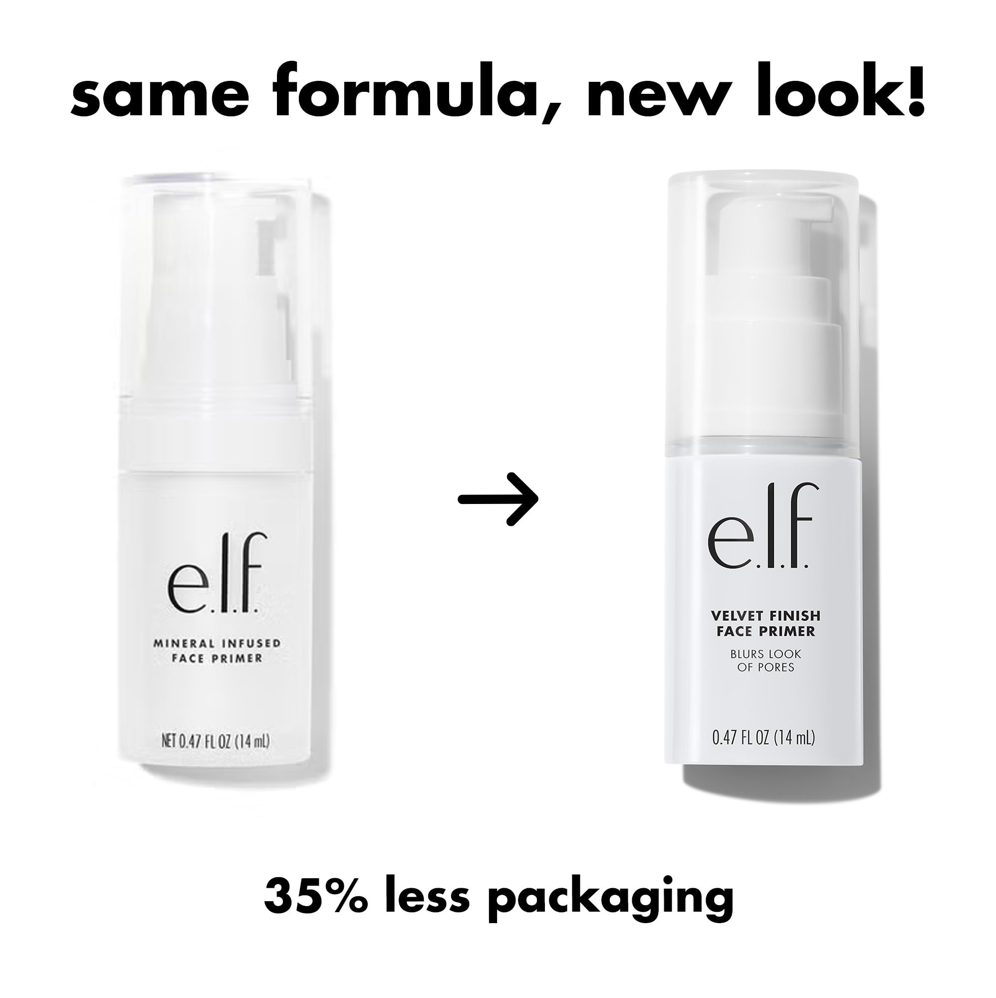 e.l.f., Hydrating Face Primer, Lightweight, Long Lasting, Creamy, Hydrates, Smooths, Fills in Pores and Fine Lines, Natural Matte Finish, Infused with Vitamin E, 0.47 Oz Halalzen