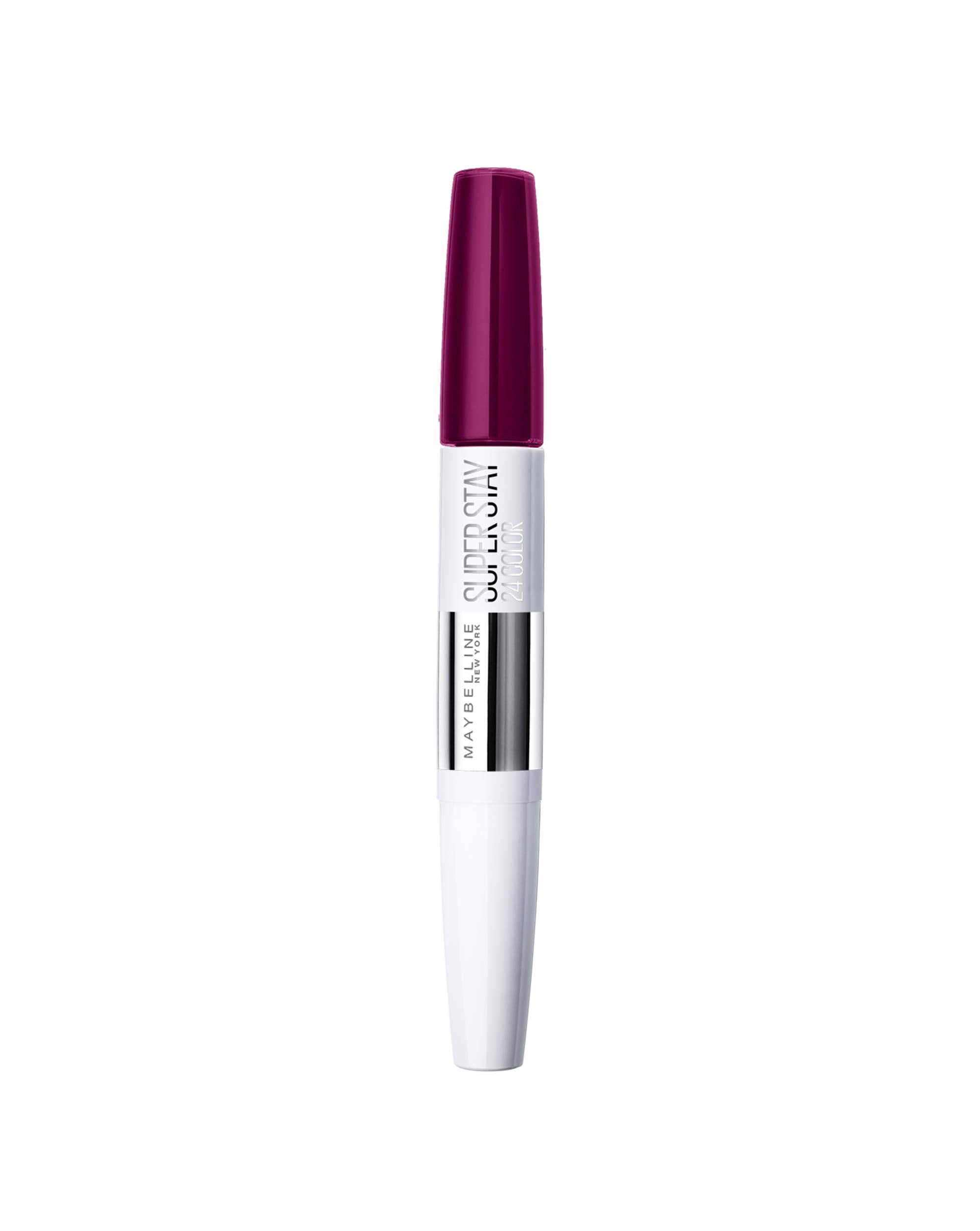 Maybelline Lipstick, SuperStay 24H Liquid Lipstick – Dual-Ended Long-Lasting Color & Moisturizing Lip Balm – Non-Drying, Transfer-Proof, Upto 24Hour, Dual Ended, Shade: 310 Forever Heather Halalzen