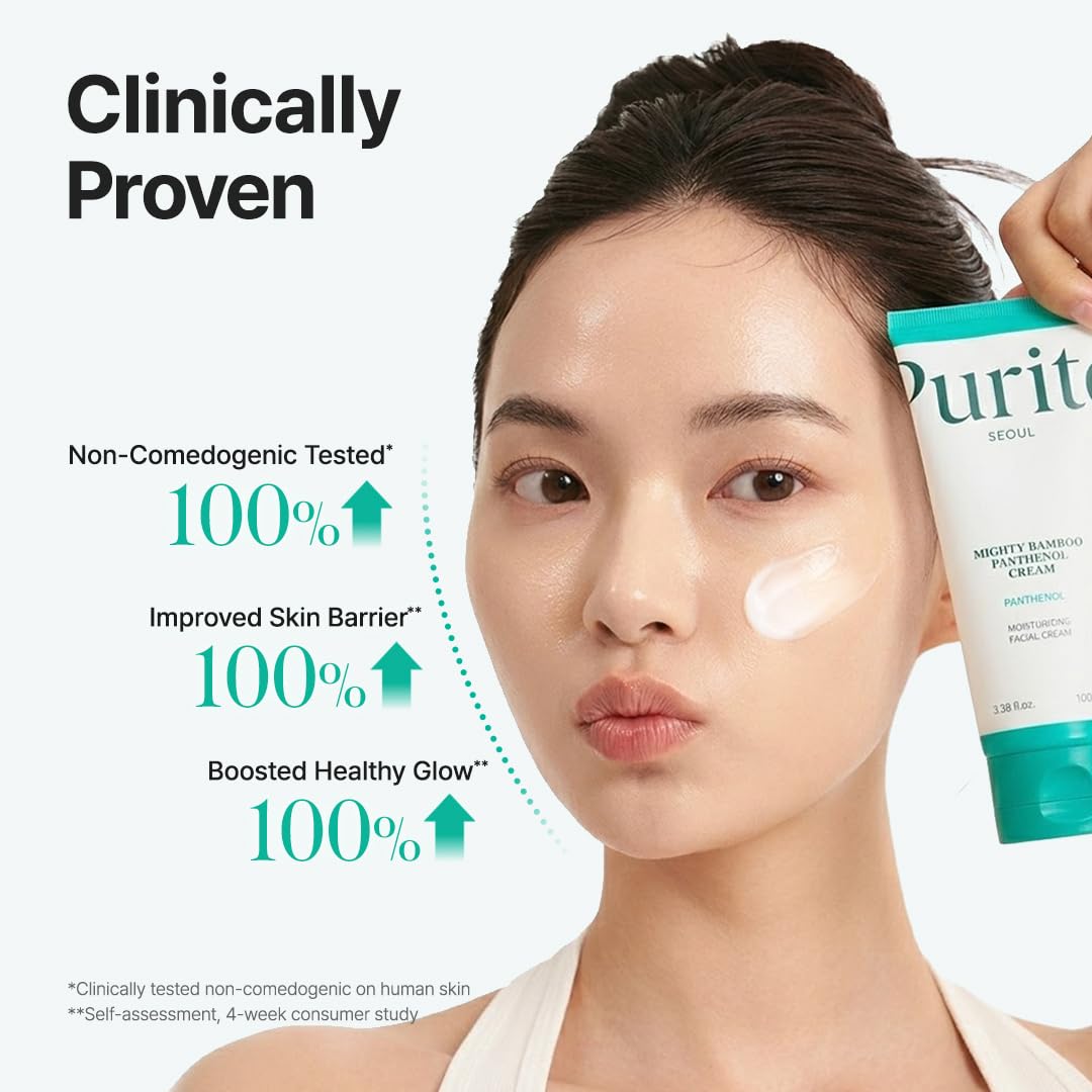 PURITO Oat In Calming Gel Cream, Oat Seed Water, Lightweight Non-Sticky Moisturizer, Non-Comedogenic, Fragrance-Free, Korean Skincare, 100ml 3.38 fl.oz