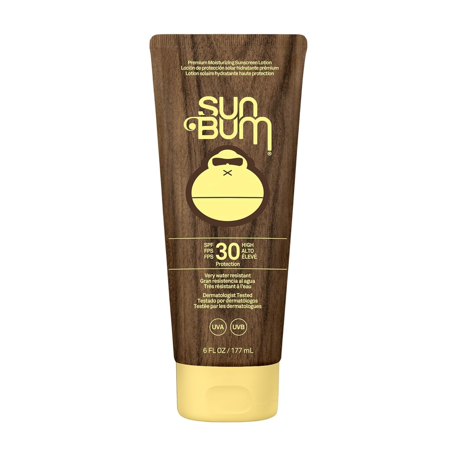 Sun Bum Original SPF 50 Sun Cream Lotion, Moisturizing Sunscreen with Vitamin E, Vegan and Reef Friendly, Broad Spectrum UVA/UVB Protection, 177ml