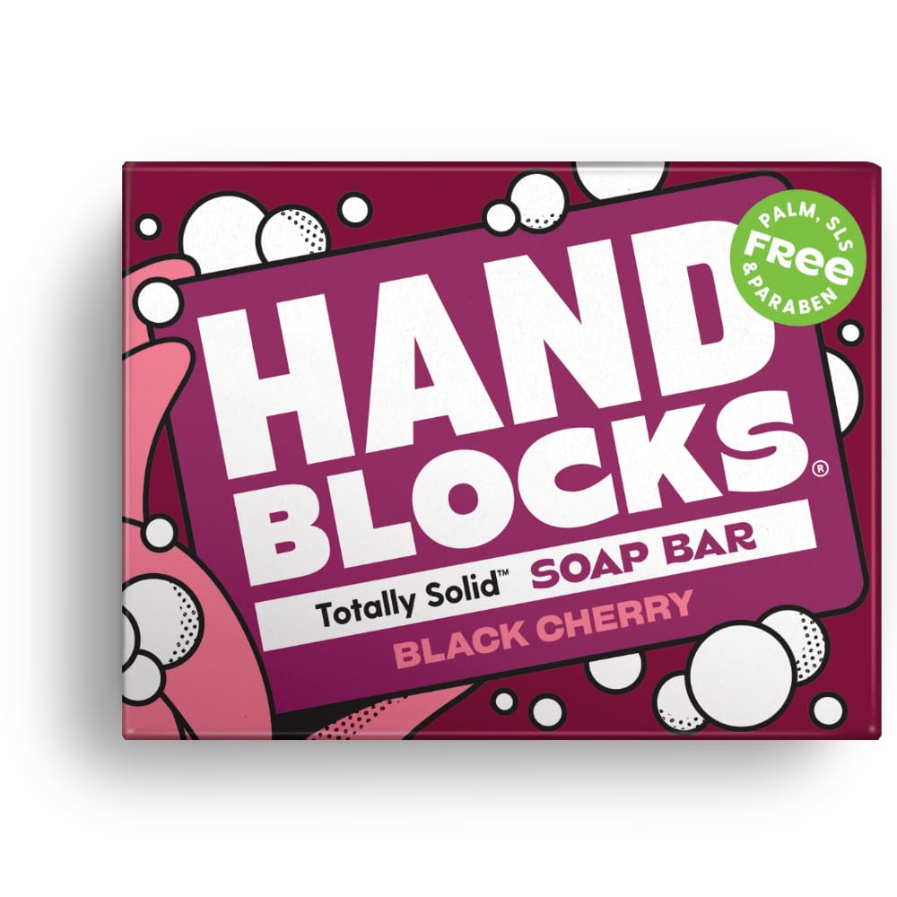 Hand Blocks: Cedarwrood & Eucalyptus (6 Pack) - Cold Processed Natural Soap Bars - Plastic, Palm, SLS, SLES & Paraben Free Halalzen
