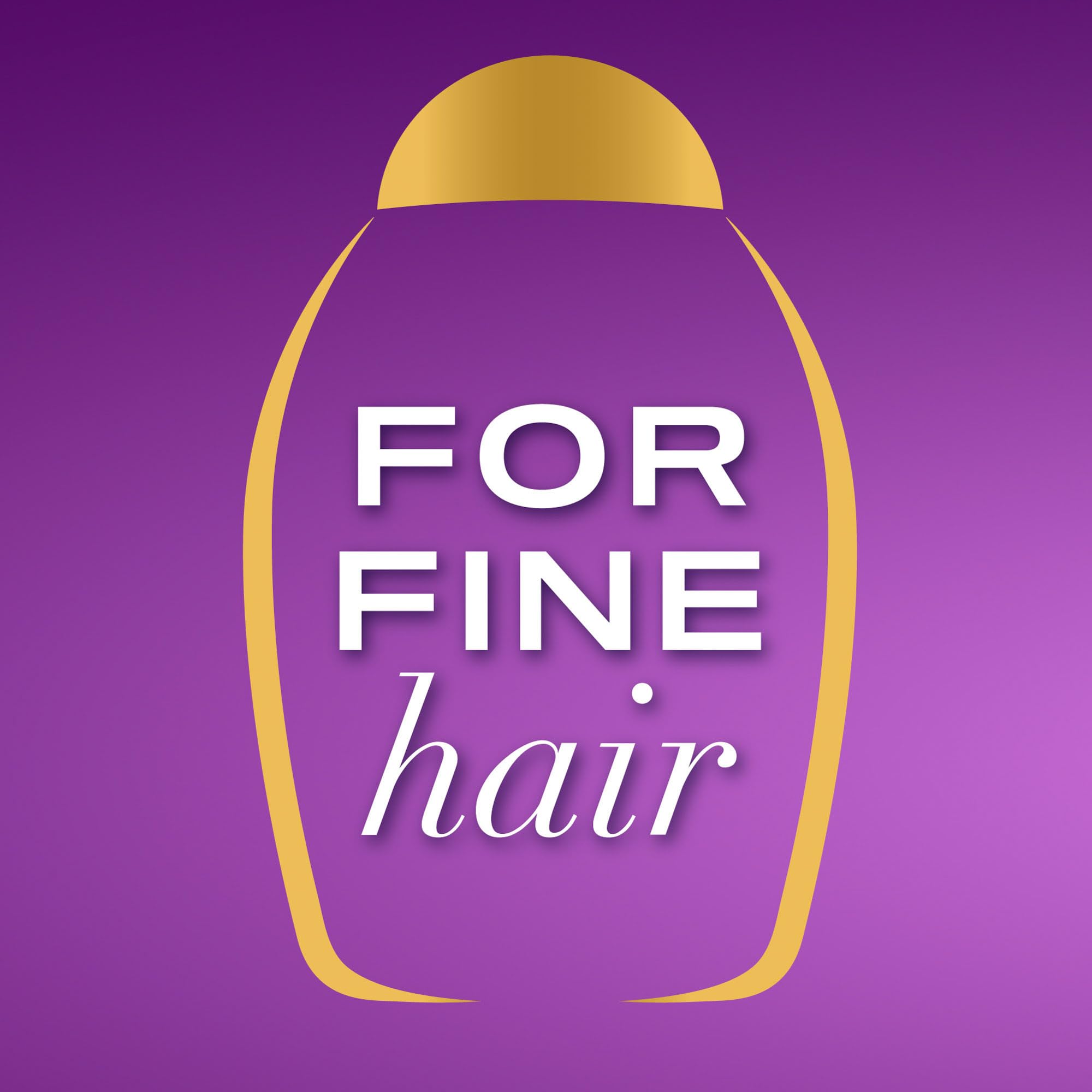 OGX Biotin and Collagen Volumising Hair Shampoo, Thick and Full, with Vitamin B7 Biotin, and Collagen, for Fine Hair, Sulfate Free Surfactants, 385ml