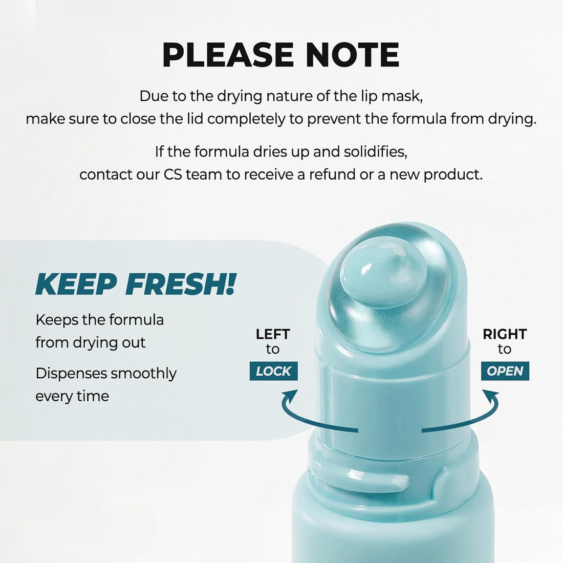 Laka Soothing Prep Lip Mask, Cooling Peel Off Korean Lip Mask, Gentle Exfoliator for Lips, Hygienic & Easy Application, Daily Lip Care, K-Beauty, 0.33 fl.oz Halalzen