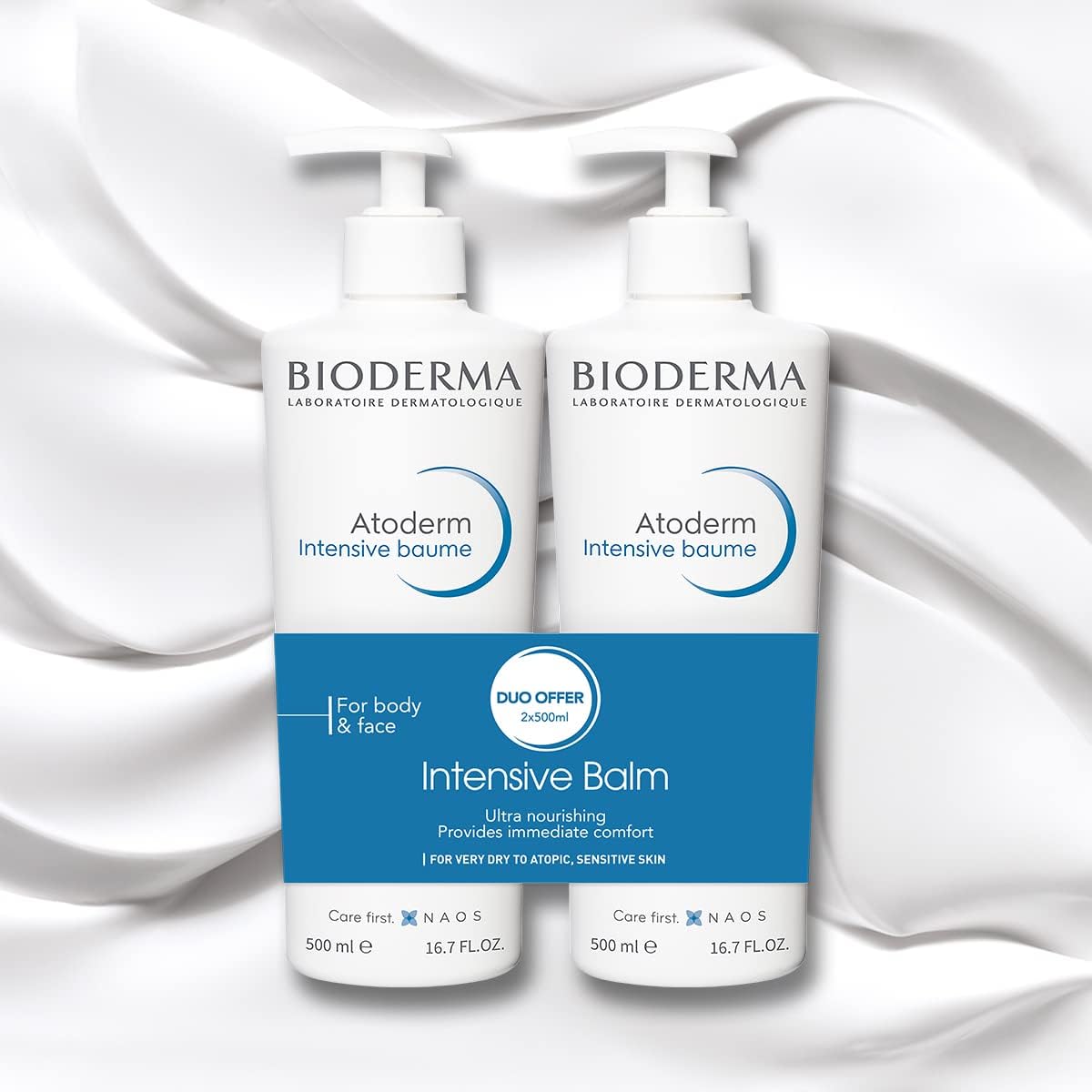 Bioderma Atoderm Intensive Balm, Hydrating Balm for Dry to Atopic Sensitive Skin, Face & Body Moisturizer with Ultra Soothing Anti-Itching Formula, Fragrance-Free, Non-Greasy & Non-Sticky for Family Halalzen