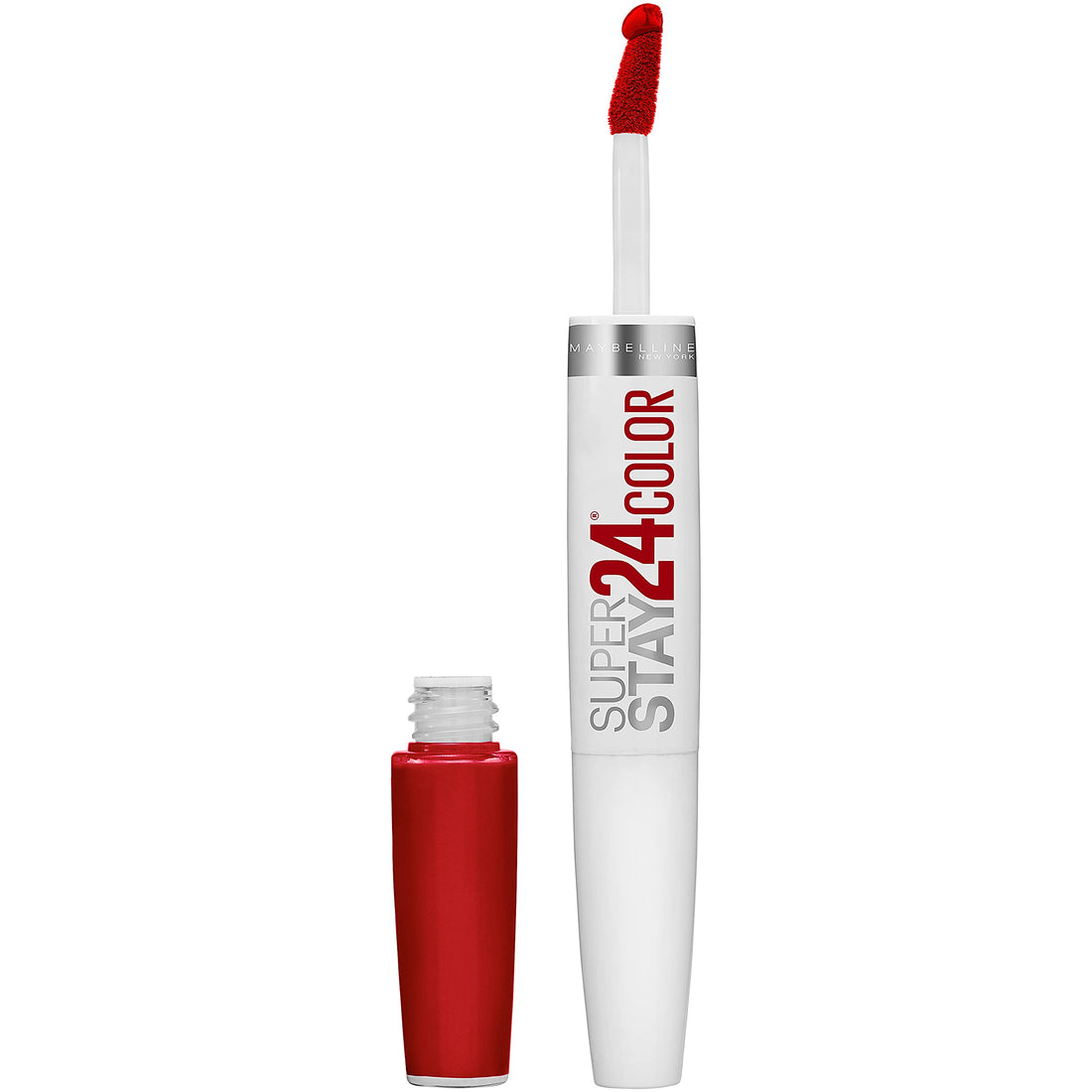 Maybelline Lipstick, SuperStay 24H Liquid Lipstick – Dual-Ended Long-Lasting Color & Moisturizing Lip Balm – Non-Drying, Transfer-Proof, Upto 24Hour, Dual Ended, Shade: 310 Forever Heather Halalzen