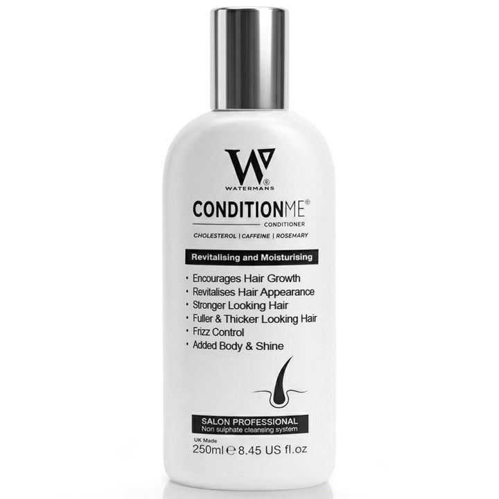 Watermans Hair Growth Conditioner - with Niacinamide, Shea Butter, and Rosemary - Suitable for All Hair Types Including Afro - Nourishing Treatment for Dry & Damaged Hair
