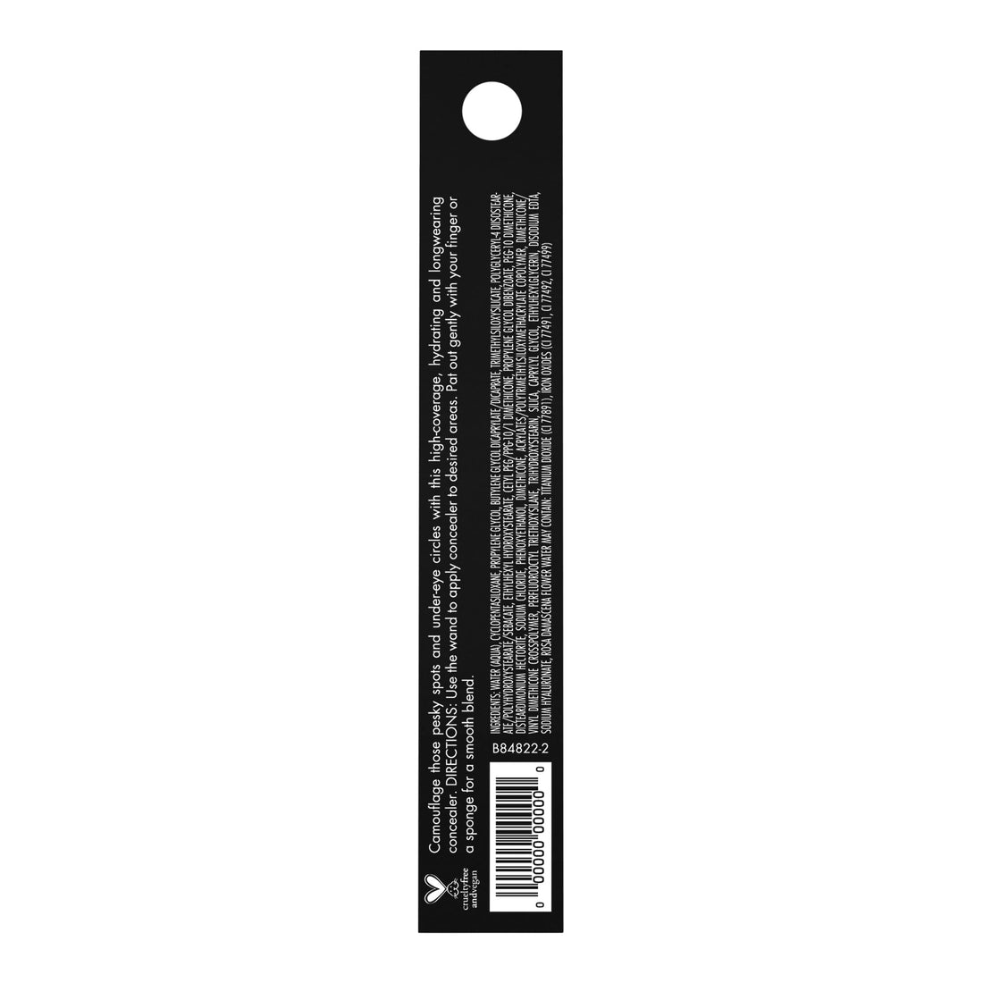 e.l.f. Hydrating Camo Concealer, Satin Finish, Conceals, Corrects & Highlights, Fair Warm, 0.203 Fl Oz (6mL) Halalzen