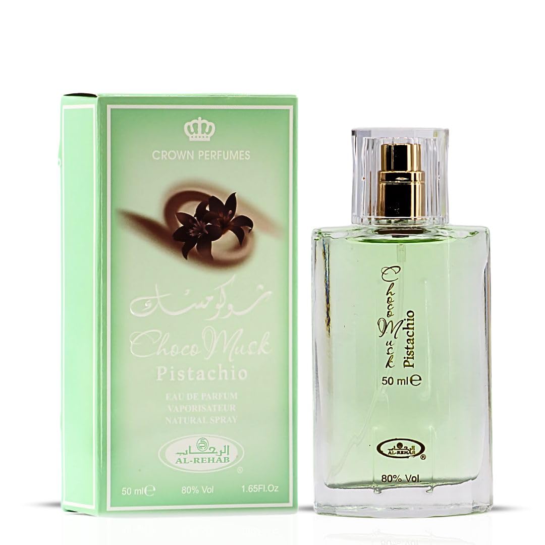 Al-Rehab Choco Musk Eau de Parfum Spray für Damen, 1,65 oz/50 ml