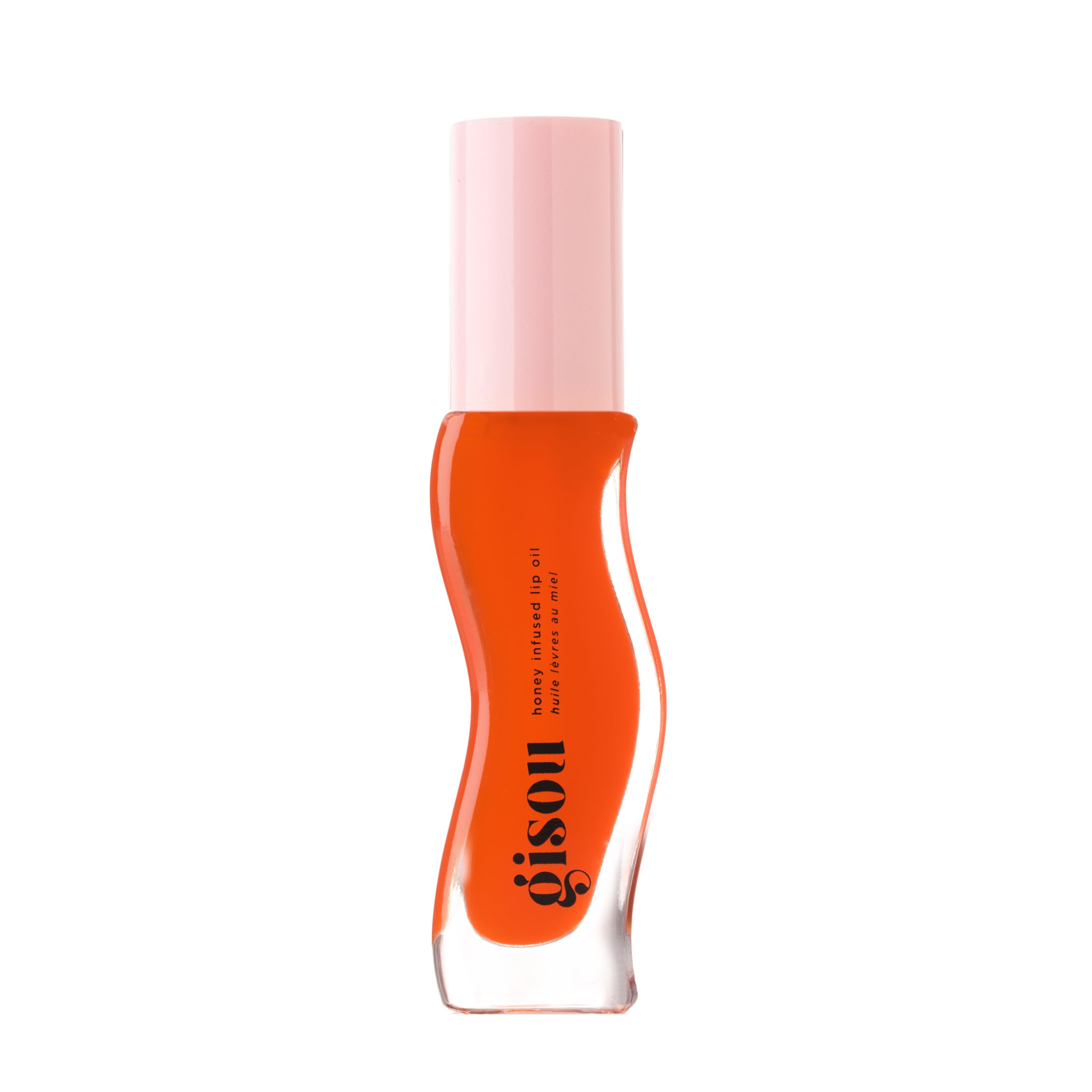 Gisou Honey Infused Lip Oil – Hydrating & Glossy Lip Oil with Jojoba Seed Oil, Non-Sticky Shine, Fresh Honey, 0.27 Fl Oz Halalzen