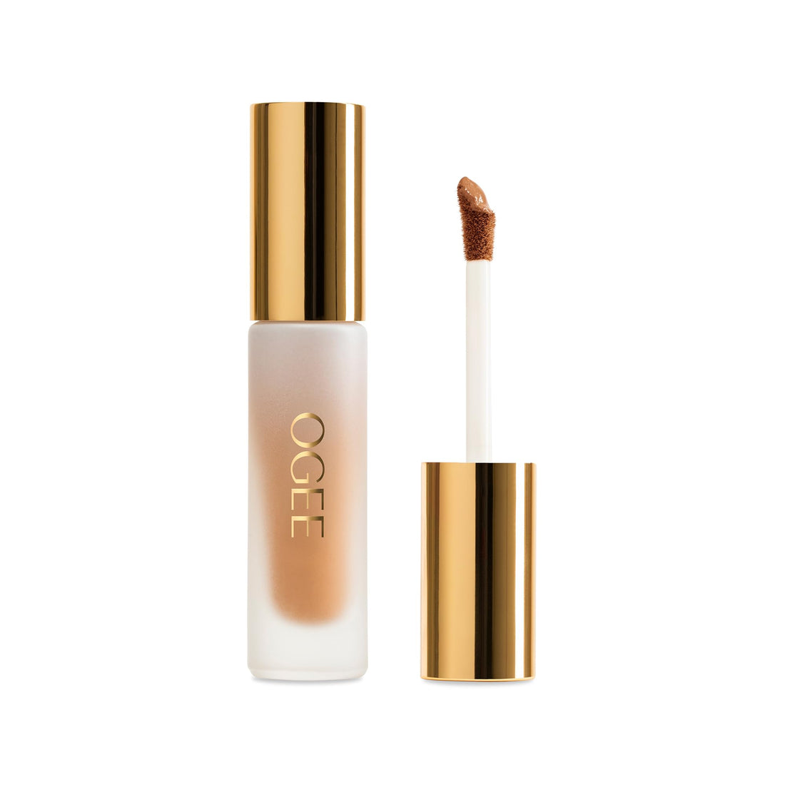 Ogee Complexion Perfecting Under Eye Concealer - Certified Organic Full Coverage Concealer - Buildable Coverage - GINGKO 5.00N - Medium Tan (Neutral Undertones) Halalzen