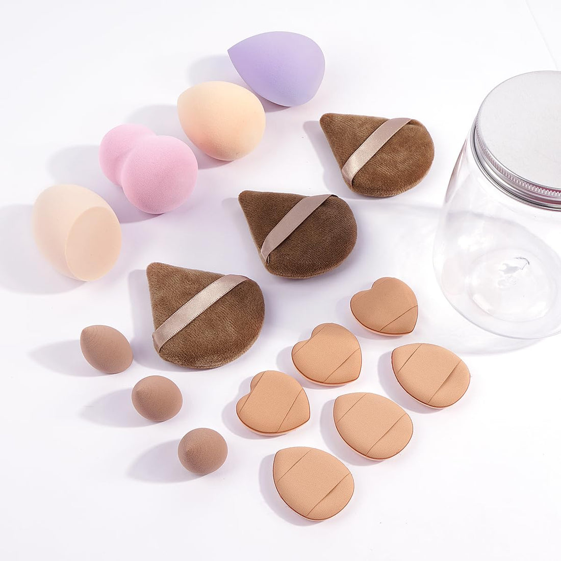 MAANGE Makeup Brushes, 51 Pcs Makeup Tool Set Multi-functional Makeup Brush Set Foundation Powder Blush Concealers Eyeshadows Make up Brushes(Champagne) Halalzen