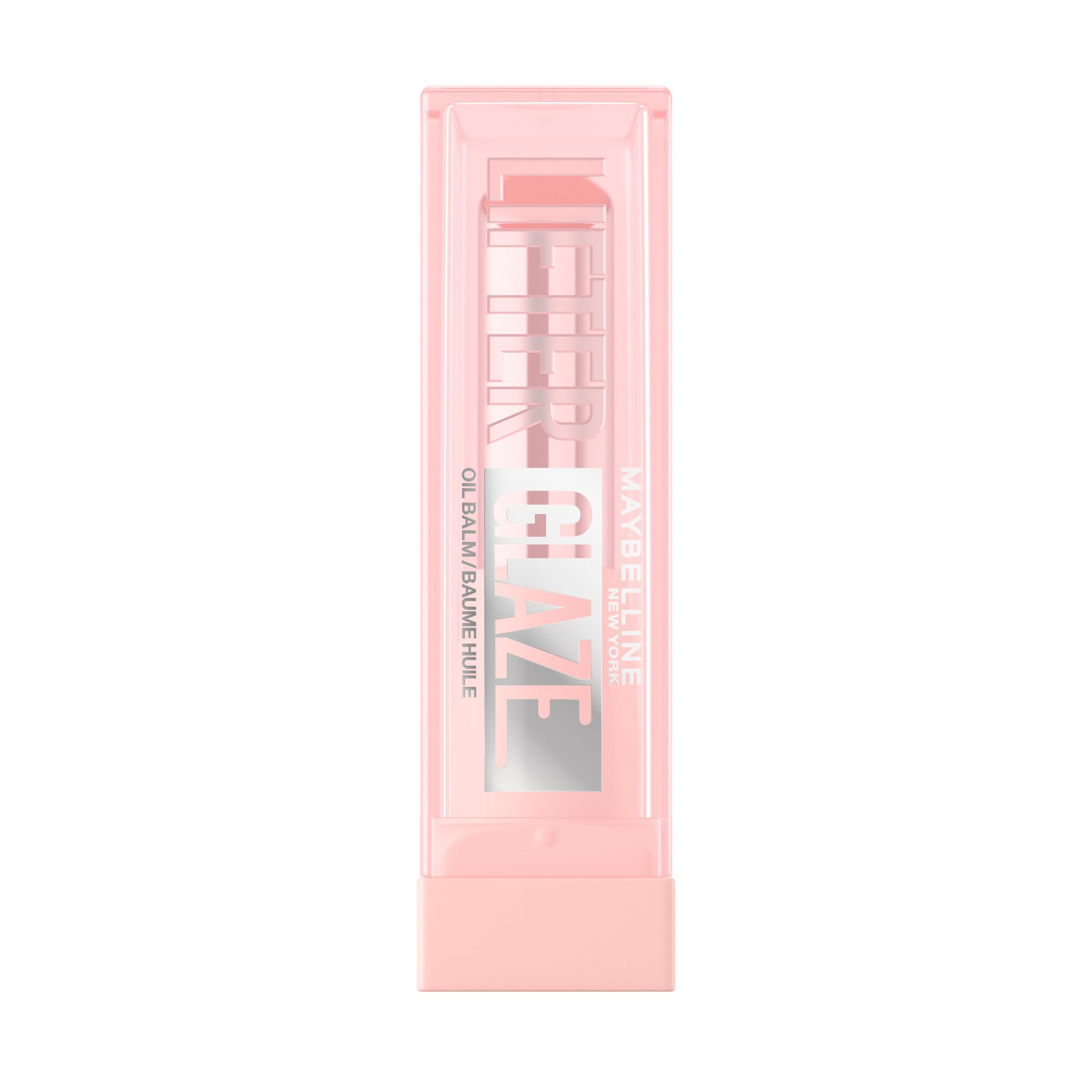 Maybelline New York Lifter Glaze Lip Oil Balm, Up to 24HR Hydration, Plumping for Fuller Lips, Hyaluronic Acid & Acerola Cherry Extract for Ultra-Comfortable Shine, Shade: Pink Drip