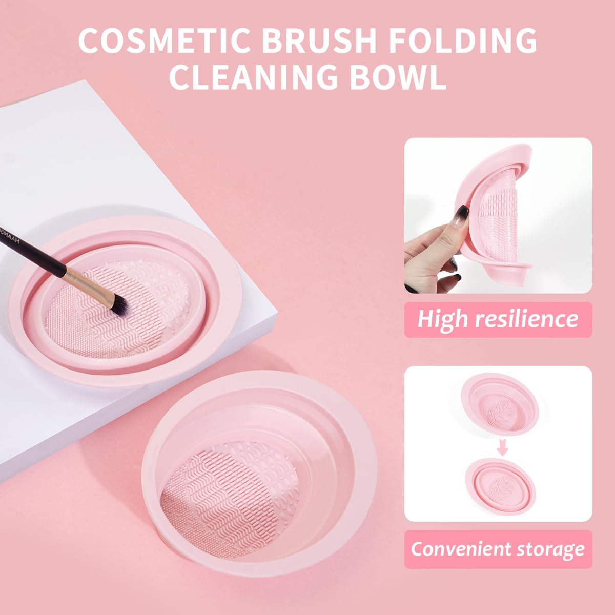 MAANGE Makeup Brush Set 49 Pcs Makeup Tool Set Premium Synthetic Foundation Powder Concealers Eye shadows Blush Makeup Brushes (Black, 49 Piece Set) Halalzen