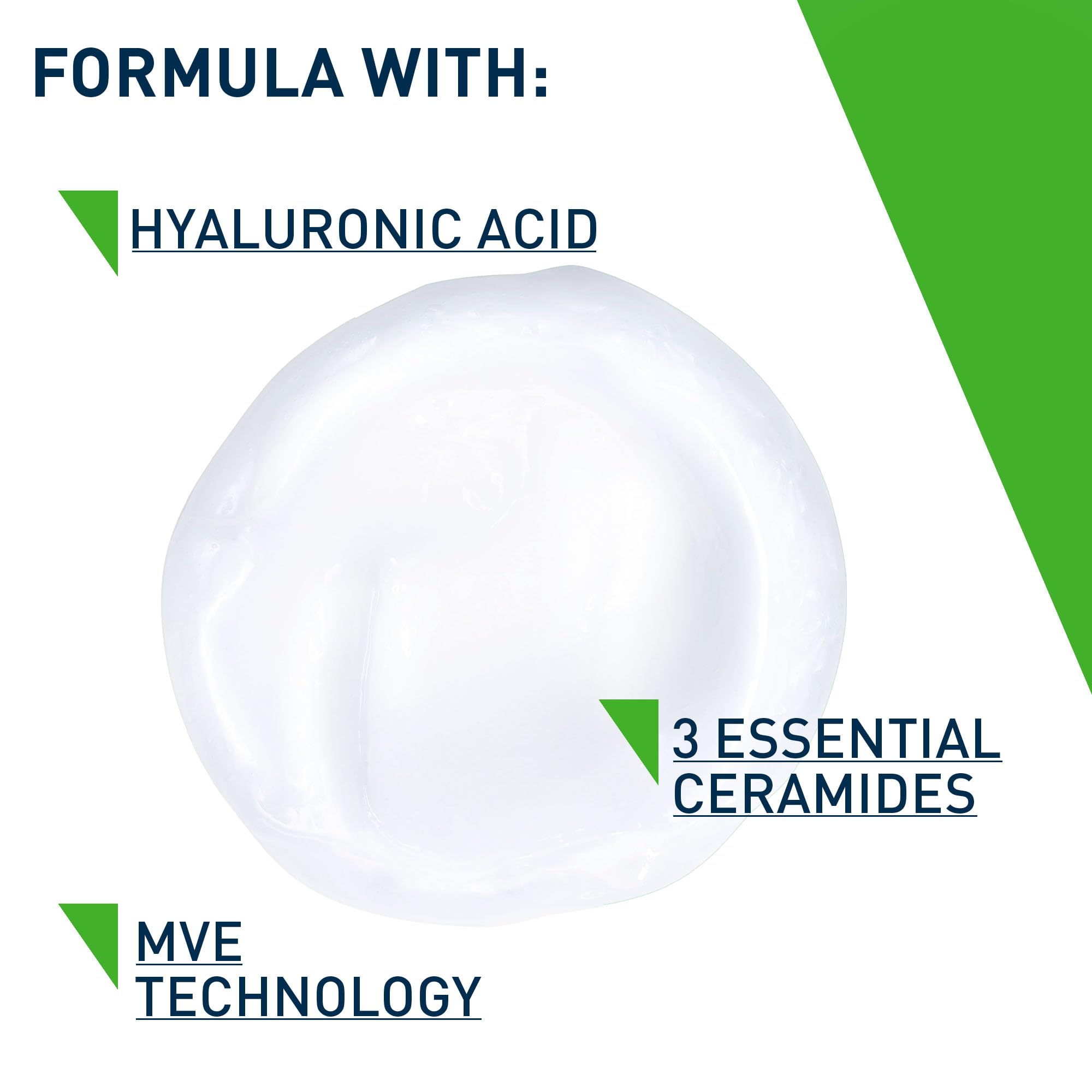 CeraVe Hydrating Cleanser for Normal to Dry Skin 236 ml with Hyaluronic Acid and 3 Essential Ceramides