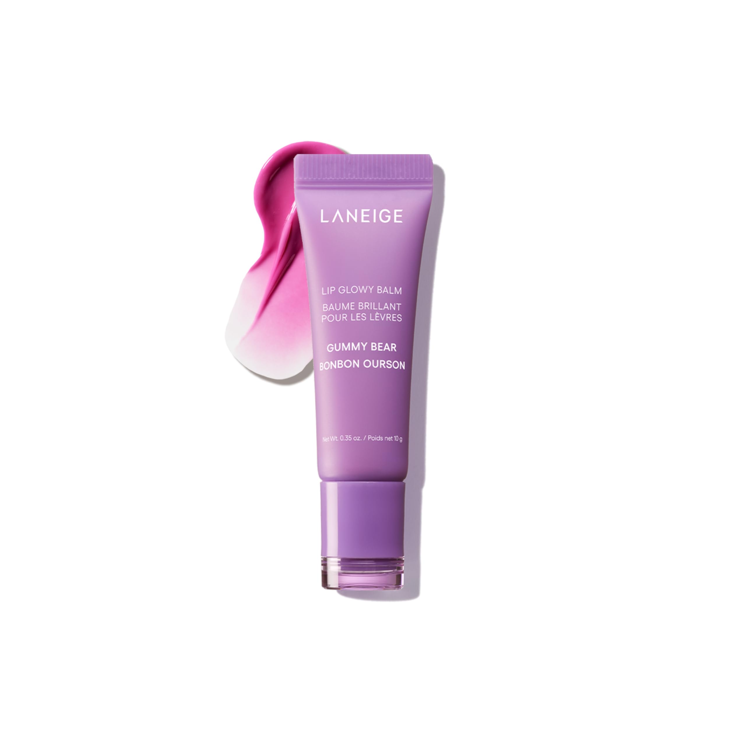 LANEIGE Lip Glowy Balm: Sheer Tinted Lip Moisturizer with Shea Butter, for Hydrating Shine & Soft Lips Halalzen