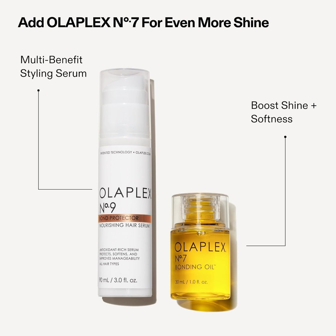 Olaplex Nº. 9 Bond Protector: Nourishing Hair Serum & Heat Protectant | Softens, Nourishes & Reduces Tangle & Static | For Coily, Curly, Straight, and Wavy, 90 mL / 3.0 Fl Oz Halalzen