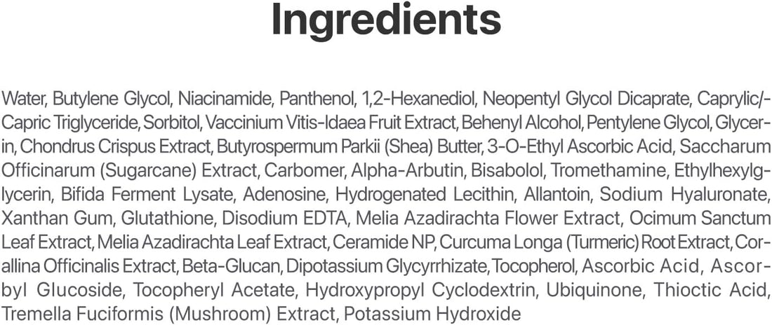 numbuzin No.5 Vitamin Concentrated Serum, Dark Spot Care, Glutathione & Vitamin Serum, Korean Skincare, Tranexamic Acid 4%, Niacinamide 5%, for a Radiant-Looking Glow 1.01 fl oz
