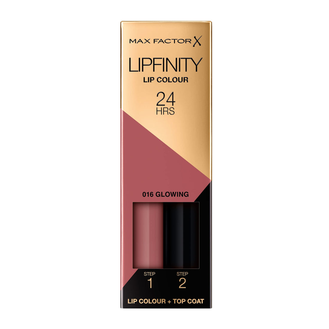 Max Factor Lipfinity Long-Lasting Two Step Lipstick - 016 Glowing Pink, 4.2g Halalzen
