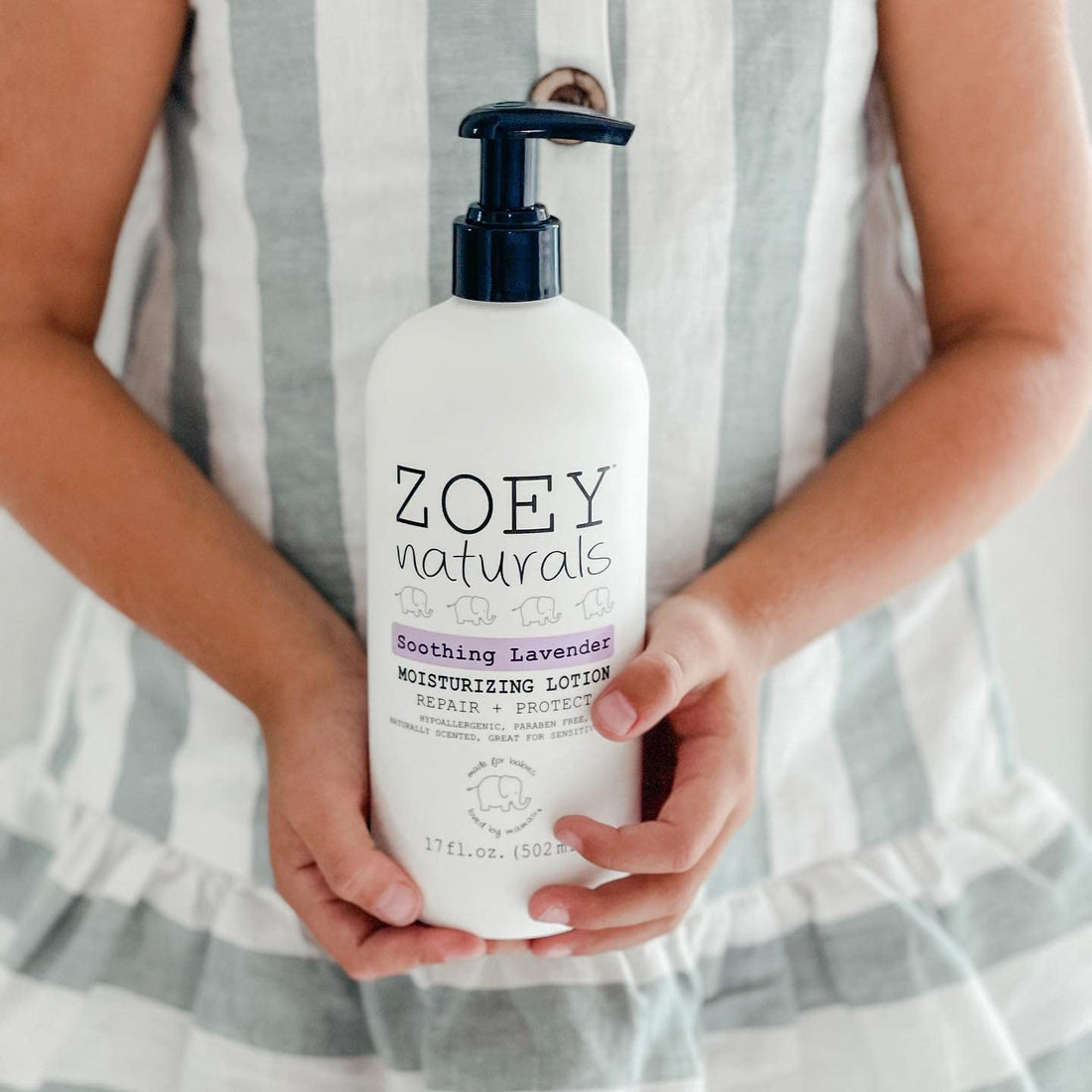 Zoey Naturals Sweet Citrus Baby Lotion - Enriched with Shea, Apricot Oil, Aloe & Avocado - Soothes & Moisturizes with Orange & Pomegranate - Gentle for Eczema Skin, Made in USA Halalzen