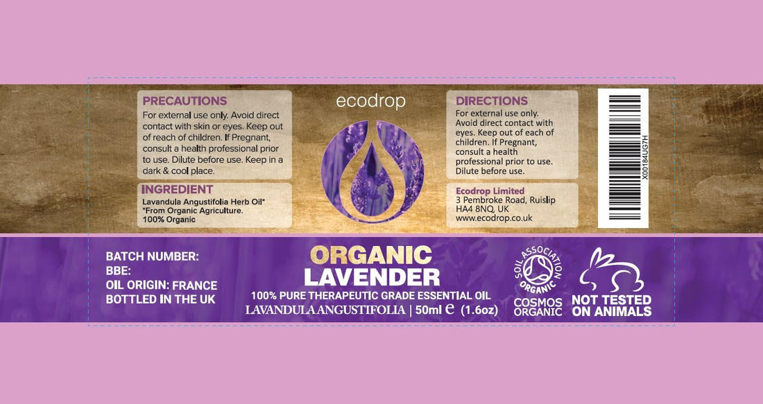 Ecodrop Tea Tree Essential Oil, 10 ml | 100% Pure Organic Steam-Distilled | Melaleuca Alternifolia | Aromatherapy, Diffuser, Massage, Bath, Soap & Candle Making | Australian Fresh Aroma