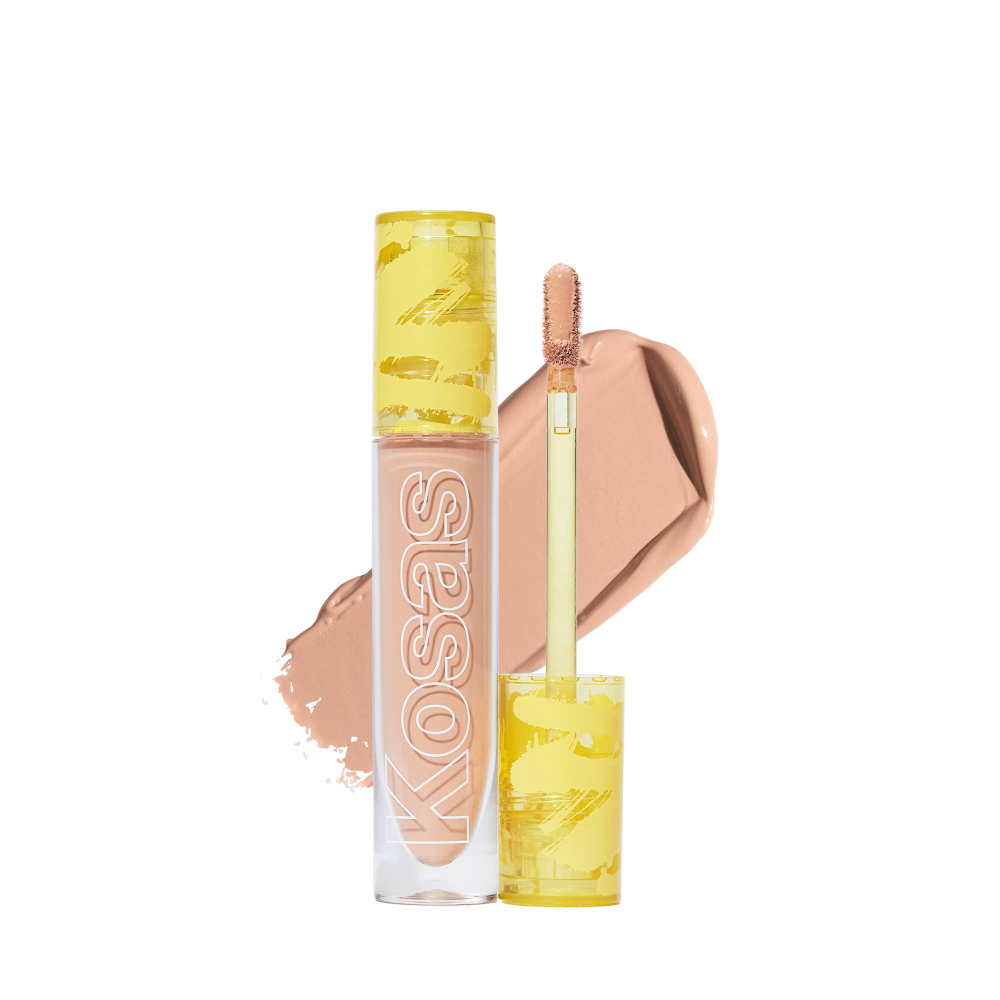 Kosas Revealer Concealer – Medium Coverage Hydrating Under Eye & Face Concealer with Hyaluronic Acid, Tone 03 W