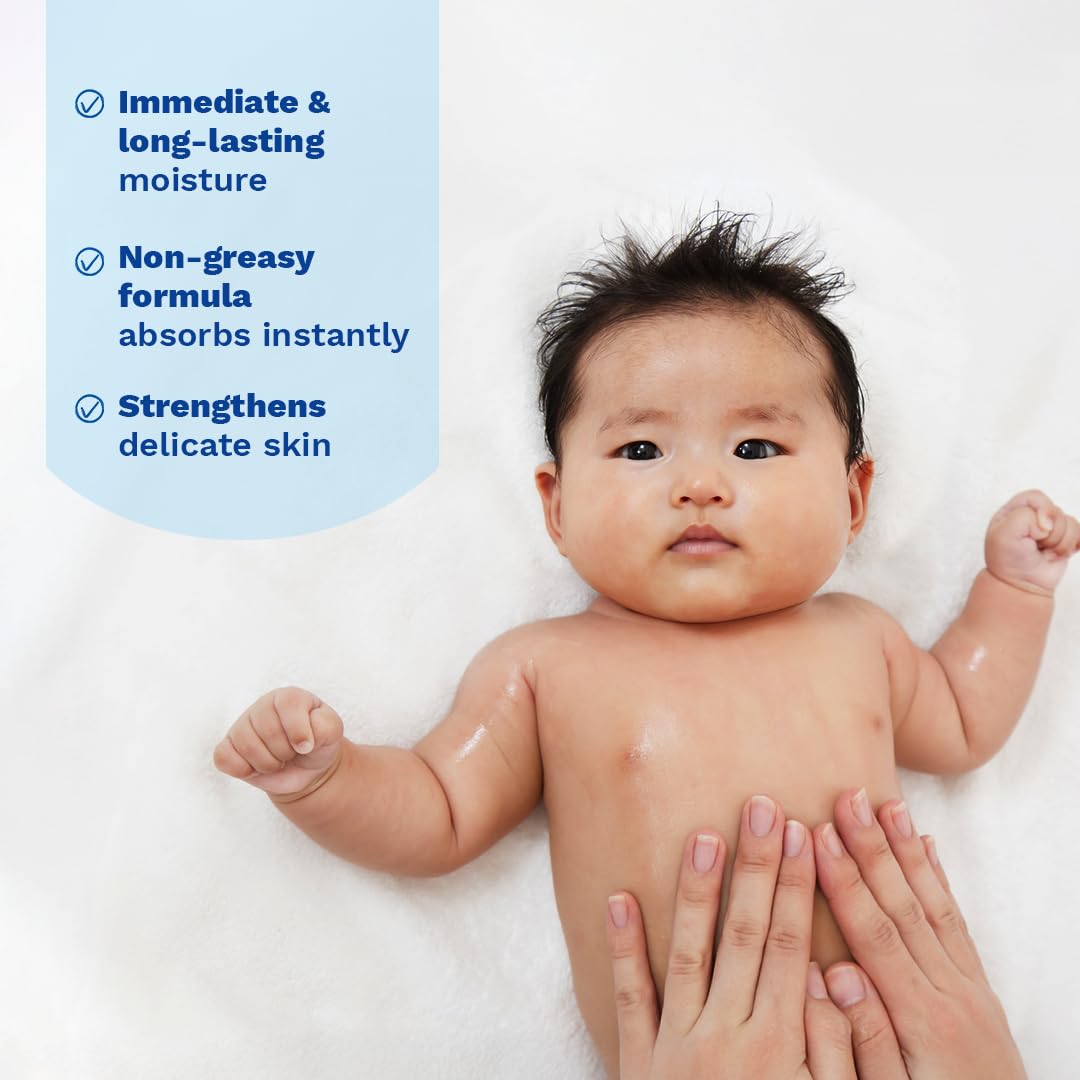 Mustela - Hydra Bébé Body Lotion – Long-Lasting Moisturiser for Baby and Children's Delicate Skin, Non-Greasy, Fast-Absorbing Baby Care formula with Avocado Perseose, Sunflower Oil and Beeswax - 300ml