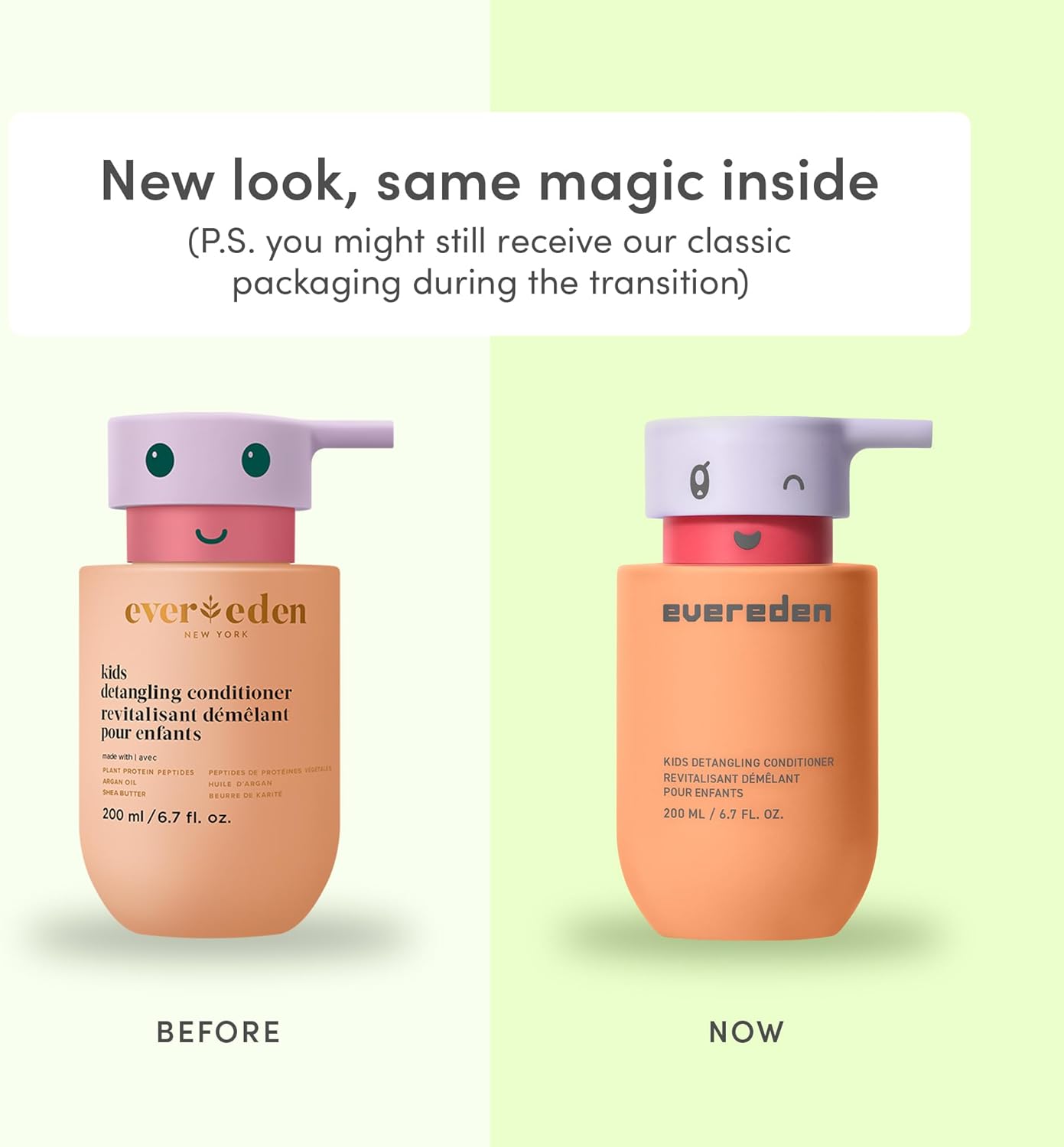 Evereden Kids Conditioner Detangler, 200ml | Kids Haircare | Made With Clean and Non-toxic Ingredients | Clean Conditioner