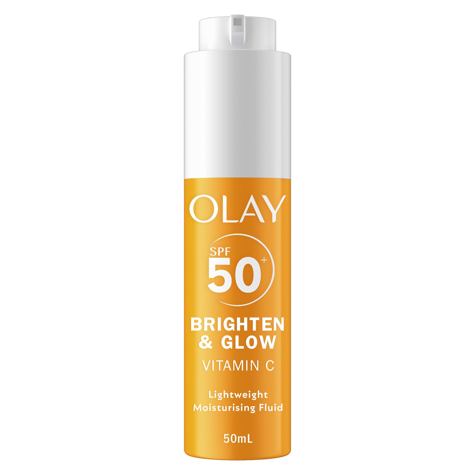 Olay Vitamin C Brightening Body Lotion, 24HR Moisturising Cream for Full Body Skin Care, Evens Skin Tone, with Vitamin C, Vitamin B5 B3, Glycerin, Smooth and Moisturised Skin, No Greasy Residue, 500ml