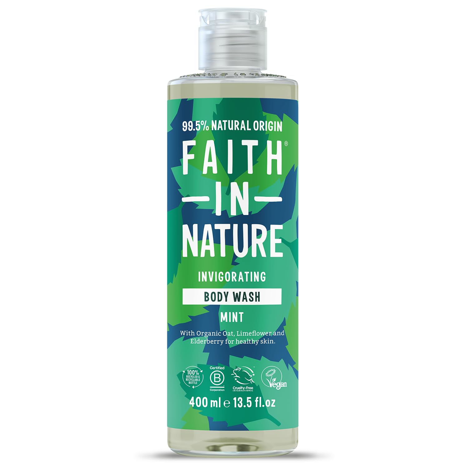 Faith In Nature Natural Aloe Vera Body Wash, Soothing Shower Gel, Vegan and Cruelty Free, No SLS or Parabens, 400 ml