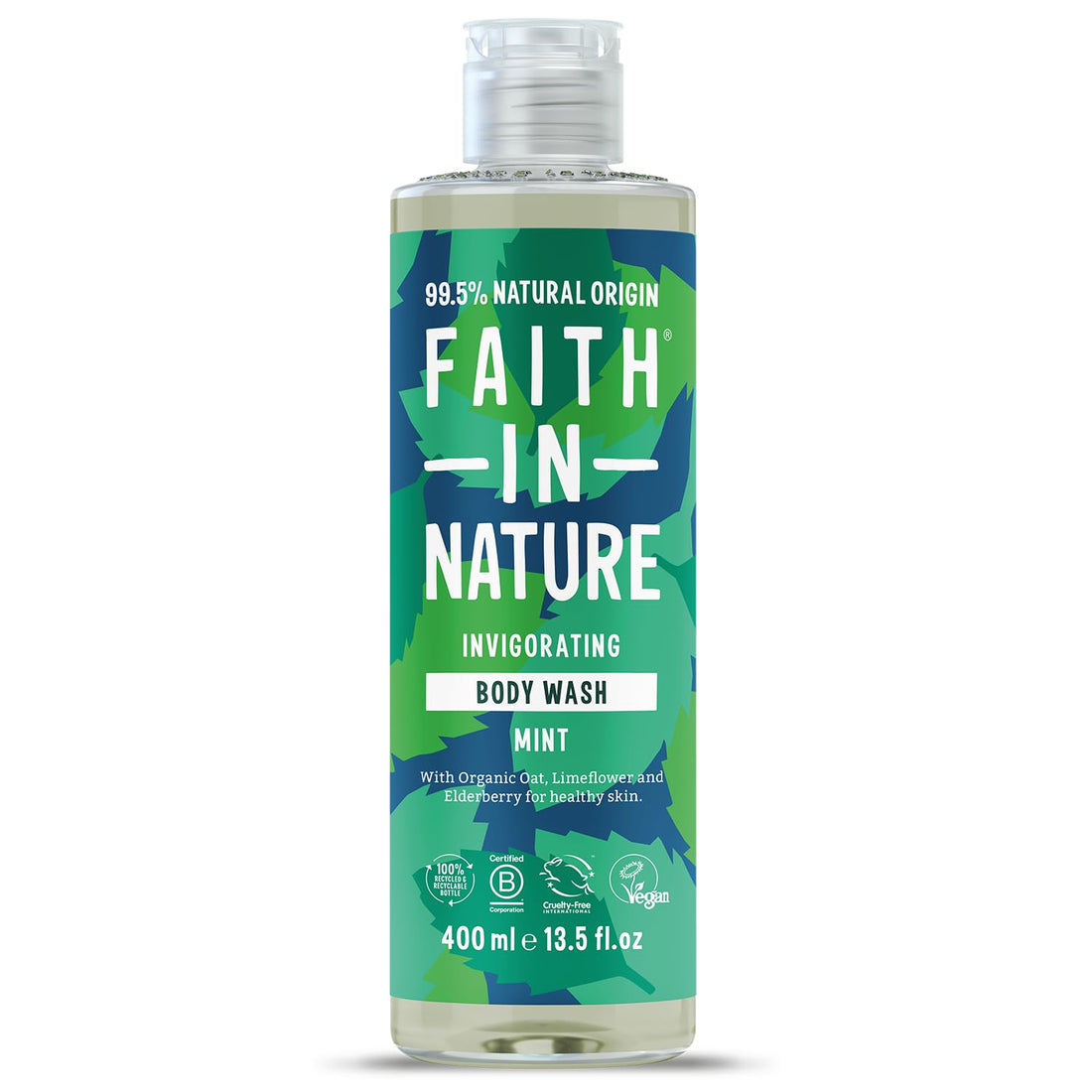 Faith In Nature Natural Aloe Vera Body Wash, Soothing Shower Gel, Vegan and Cruelty Free, No SLS or Parabens, 400 ml