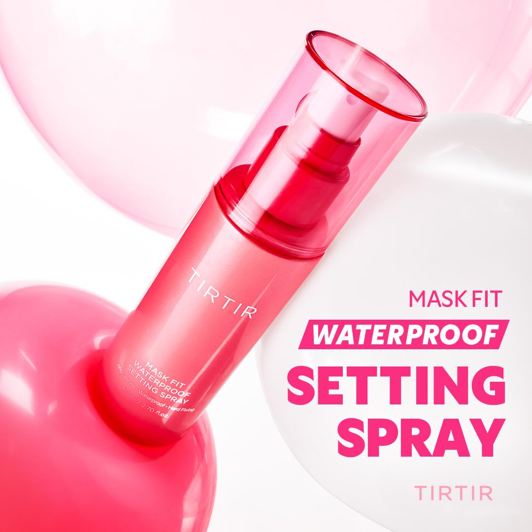 TIRTIR Mask Fit Make-up Fixer, 24H Long Lasting Makeup Finishing Setting Spray, Lightweight and Non-greasy, 2.7 Fl Oz Halalzen