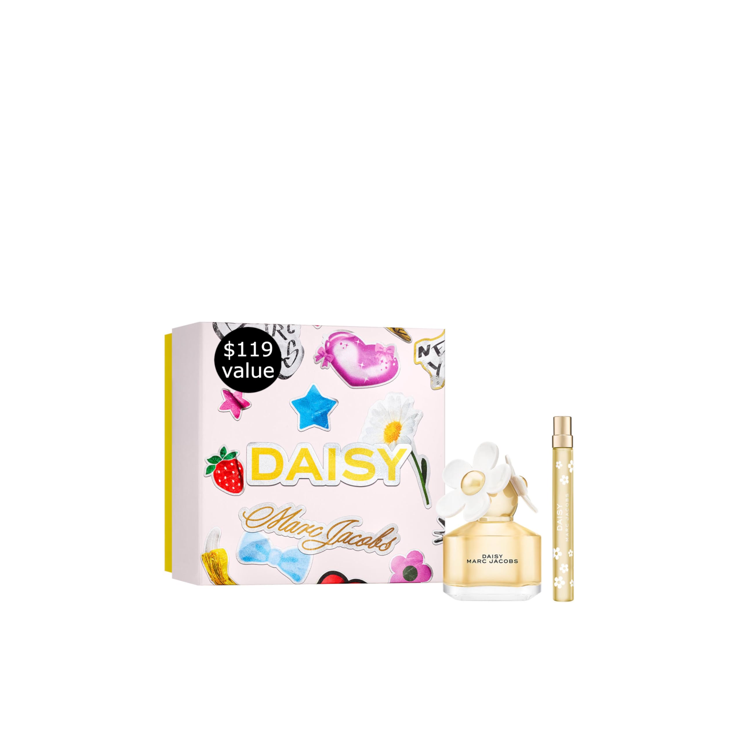 Marc Jacobs Daisy Eau de Toilette – Strahlendes Blumenparfum für Damen – Mit Noten von Walderdbeeren