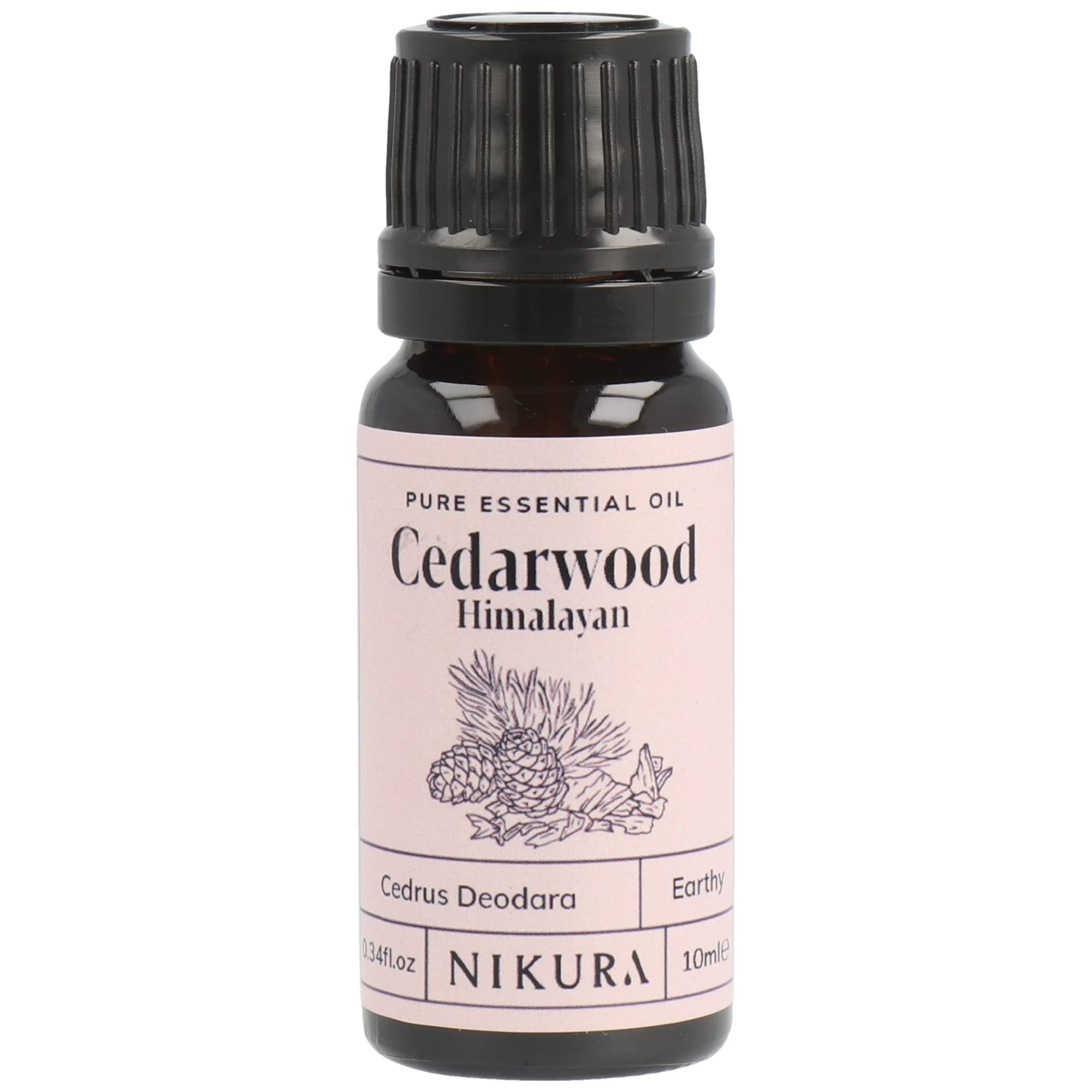 Nikura Peppermint Essential Oil - 10ml | Perfect for Repelling Spiders, Rats, Mice, Bugs, Ants | Great for Hair, Headaches Relief, Energy Boost, Skin, Candle Making | Vegan & UK Made