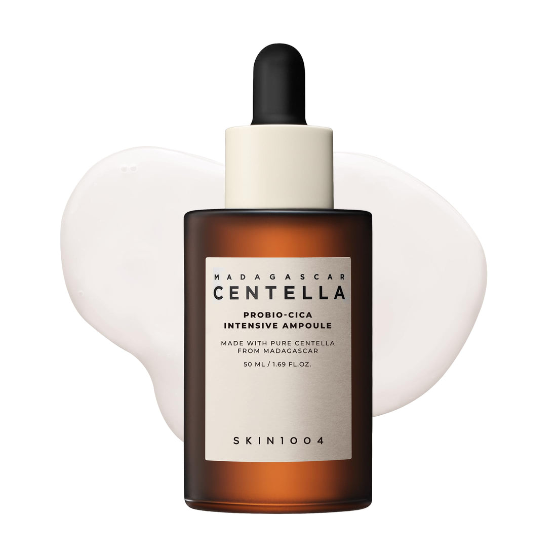 SKIN1004 Probio Cica Intensive Ampoule, Centella Serum for Face with Ceramide, Facial Serum for Nourishing & Soothing, Centella Ampoule for Skin Barrier Support, Korean Skin Care, 1.69fl.oz / 50ml Halalzen