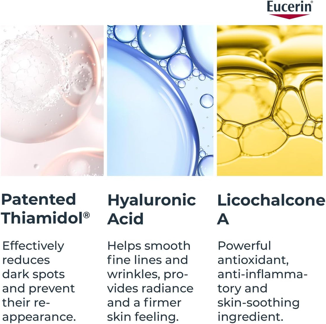 Eucerin Anti-Pigment Dual Face Serum 30ml, Hyperpigmentation Treatment for Age Spots and Uneven Skin Tone, Advanced Anti-Pigment Face Serum for Women with Hyaluronic Acid Halalzen