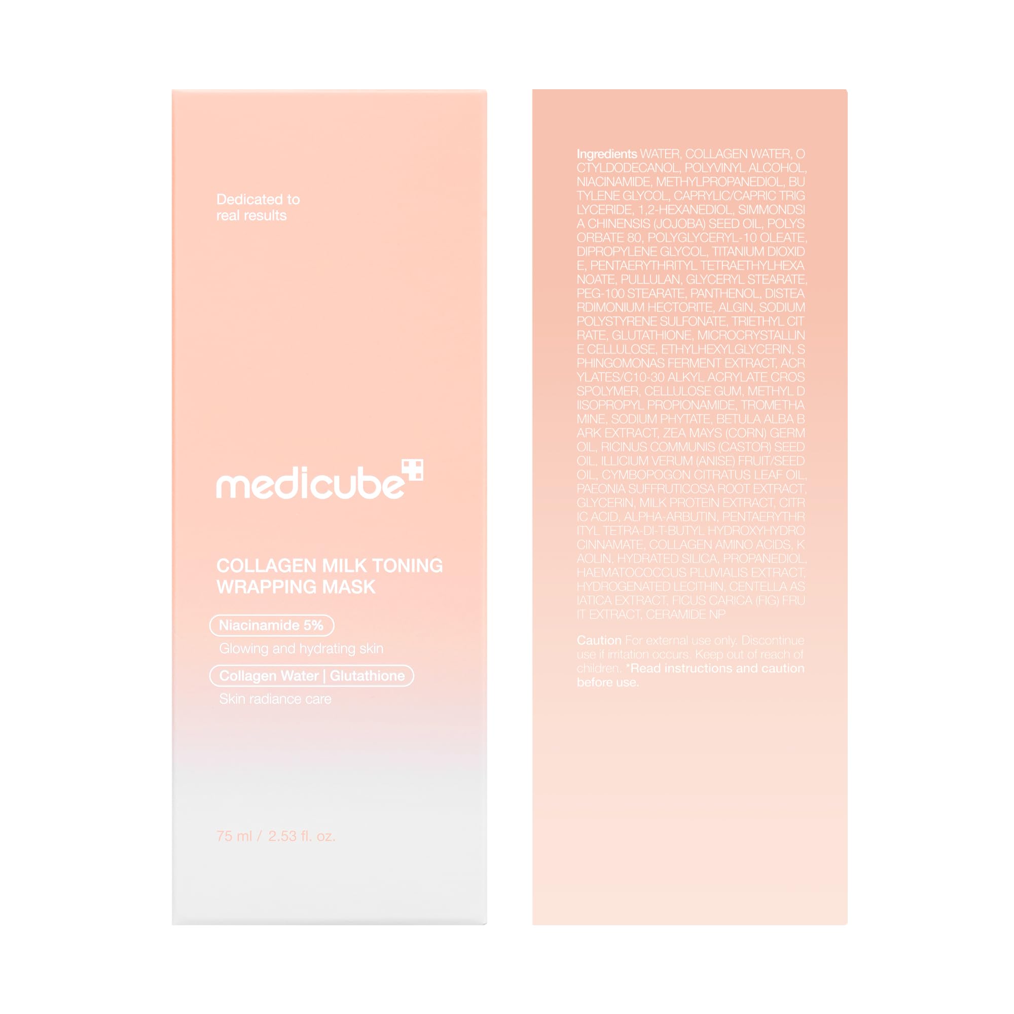medicube Wrapping Mask Collagen Overnight Peel Off Facial Mask | Elasticity & Hydration Care, Reduces Sagging & Dullness | Hydrolyzed Collagen For Glowing Skin | Korean Skin Care, 2.53 fl.oz Halalzen