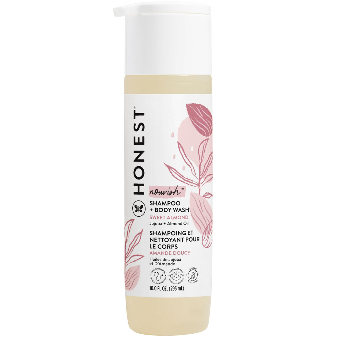 The Honest Company 2-in-1 Cleansing Shampoo Body Wash Gentle for Baby, Naturally Derived, Tear-free, Hypoallergenic, Lavender Calm, 18 fl oz Halalzen