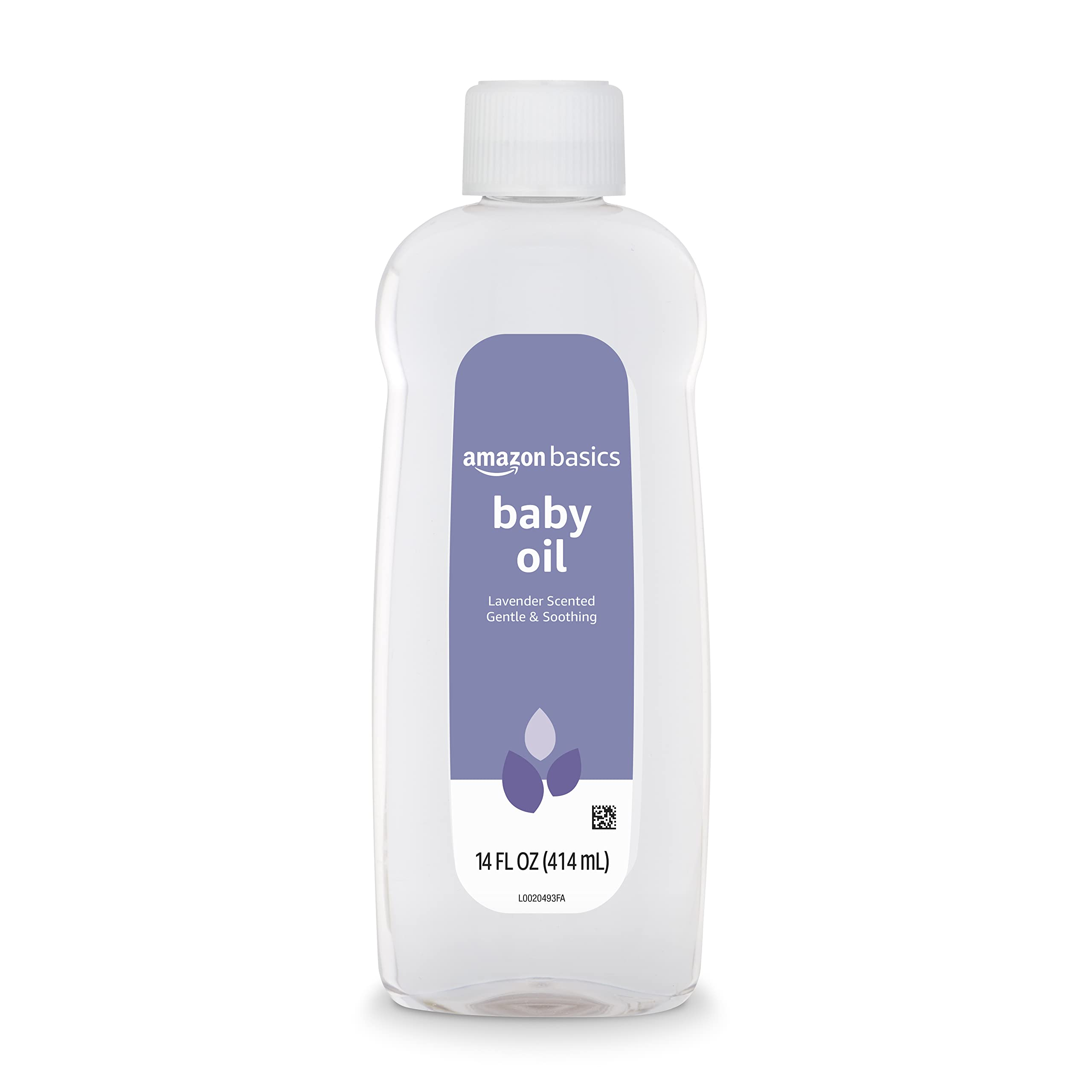 Amazon Basics Baby Oil, Soothing Lavender Scented, Prevents Moisture Loss, 14 Fluid Ounce, 1-Pack (Previously Solimo) Halalzen