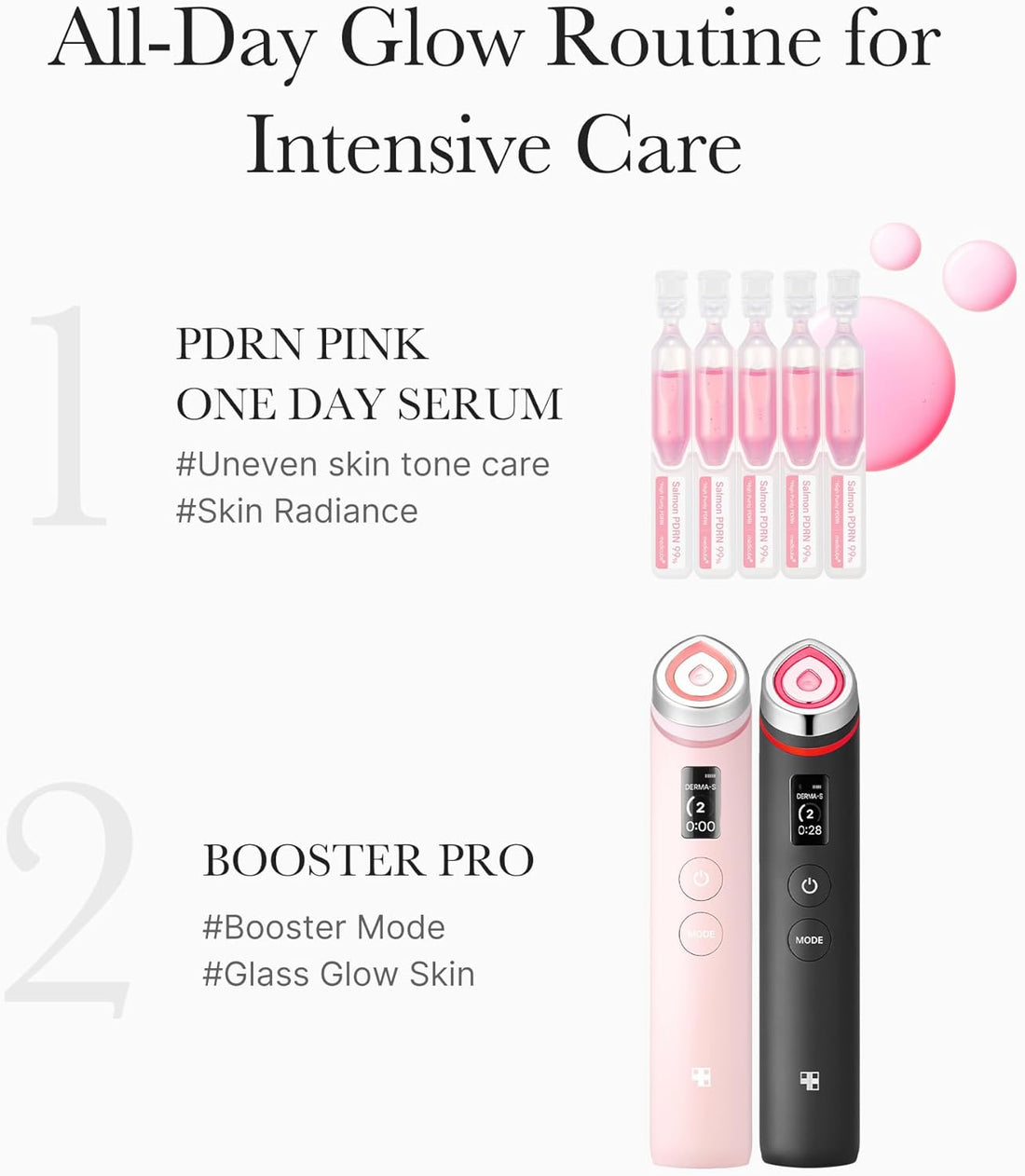 medicube Salmon DNA PDRN Pink One Day Serum | 99% Salmon DNA PDRN Intensive Ampoule, Collagen, Glutathione, Hyaluronic Acid - Improves skin radiance | Korean skincare 0.05 fl.oz x 10ea